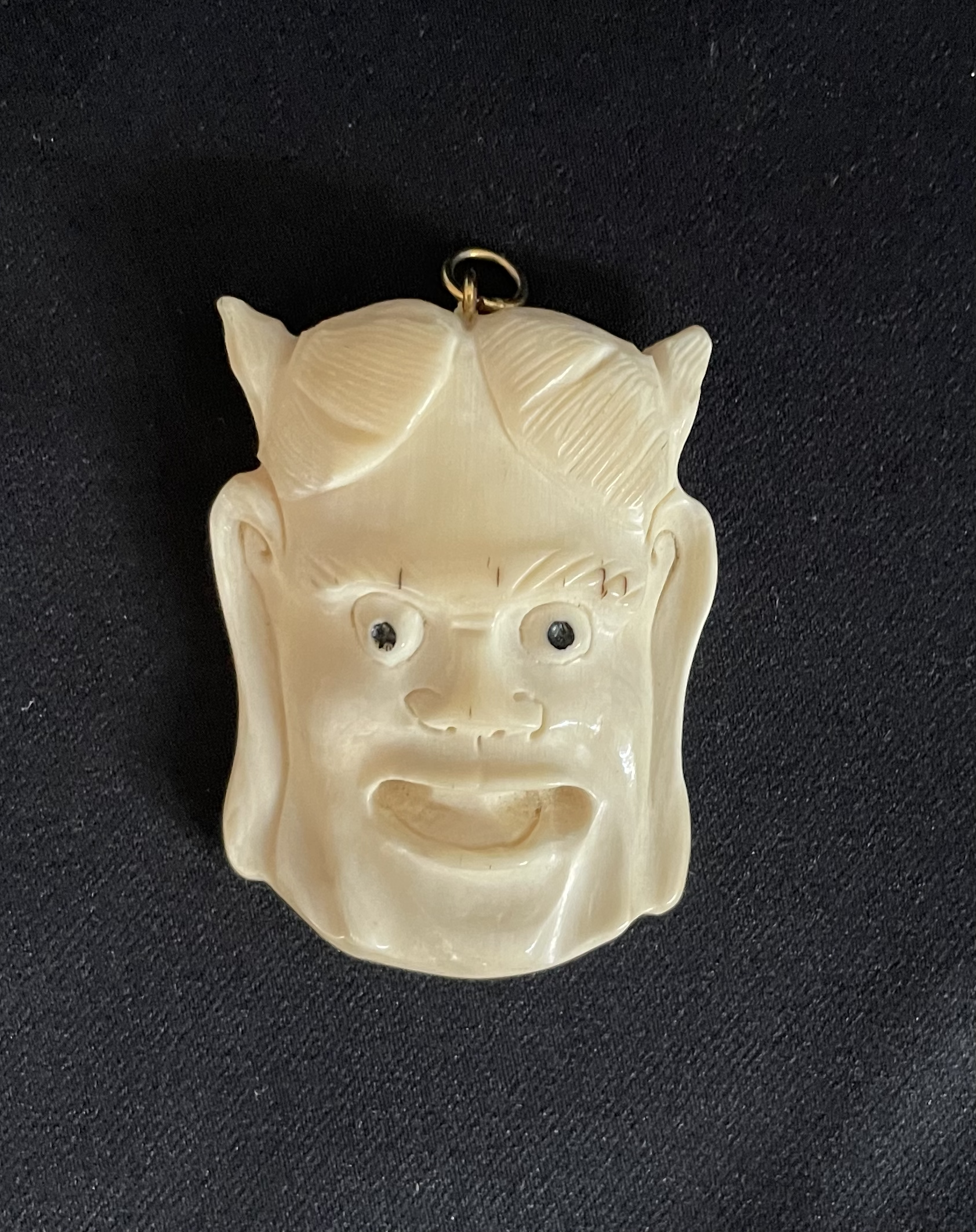 Ivory Devil Pendant