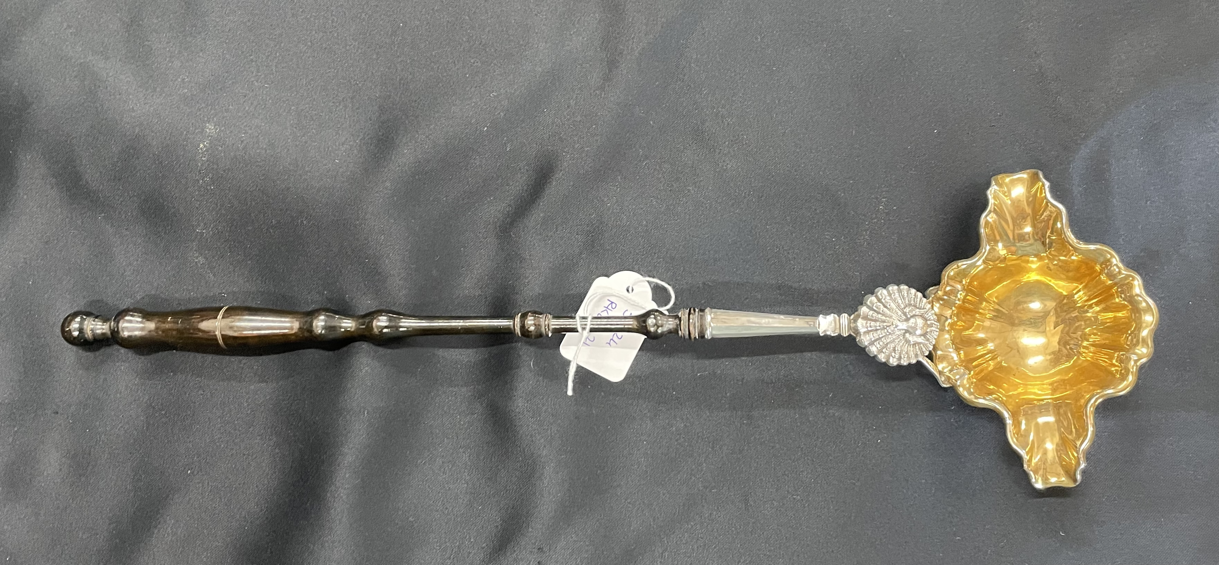 Victorian Gilded SilverPlated Toddy Spoon