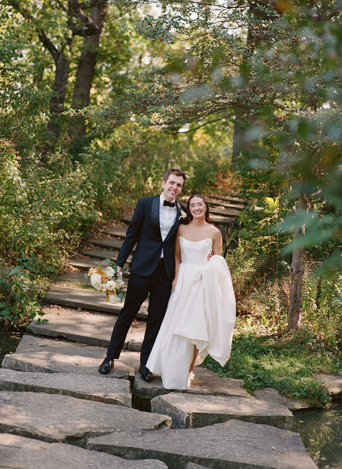 chicago-film-wedding-photographer-couple-stone-steps-autumn-foliage-16.jpg