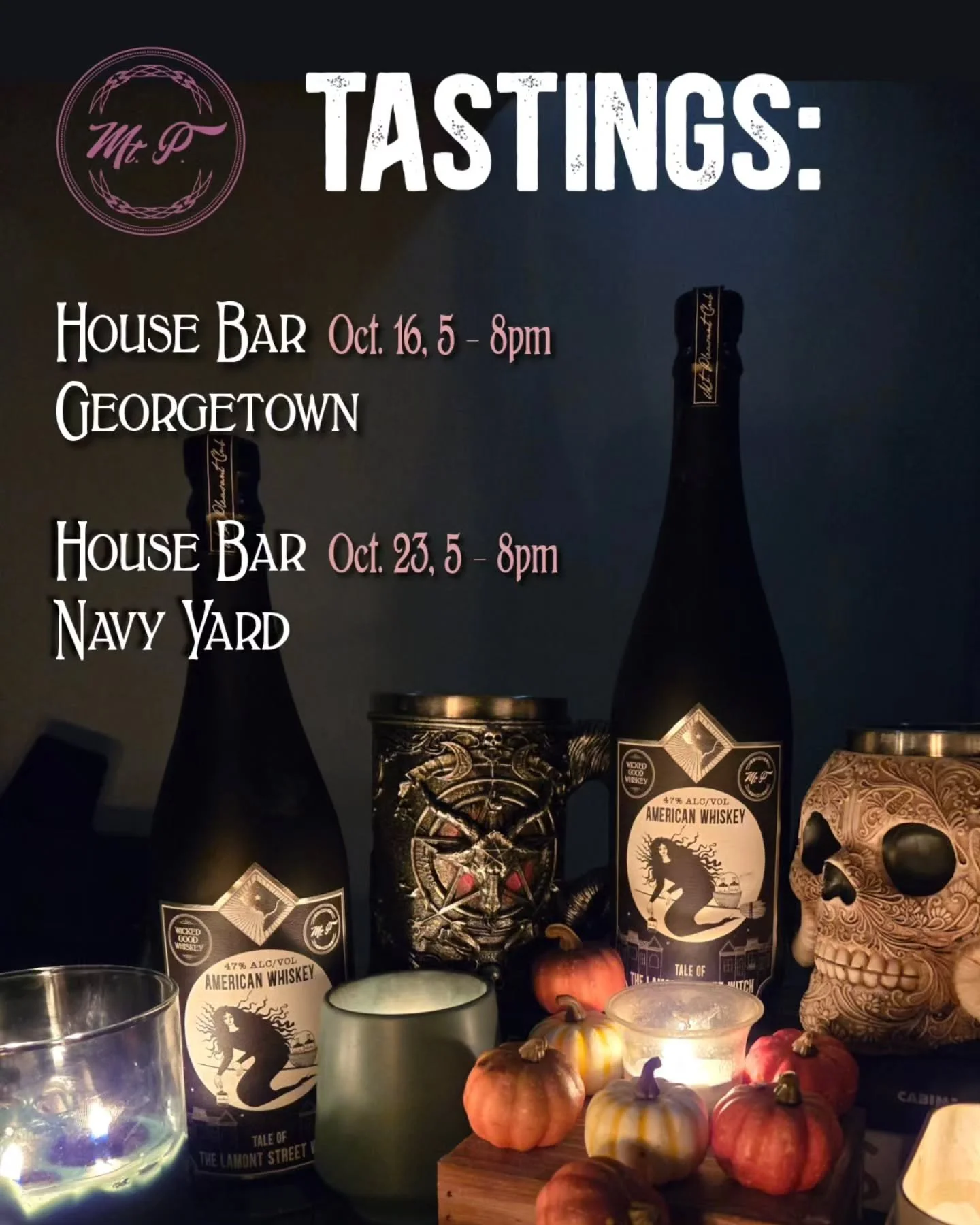 🕯🕯TASTING ALERT!🕯🕯

We're turning House Bar into a Haunted House Bar with two upcoming chances to sip our new spirited selection, Tale of Lamont Street Witch! 🥃👻

Join us at @livehousebar's Georgetown location on Oct. 16 and Navy Yard location 