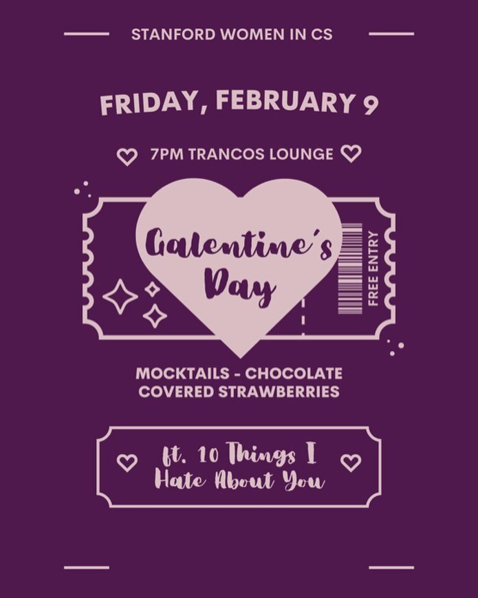 join us tonight for a Valentine&rsquo;s Day event!🥰🥰