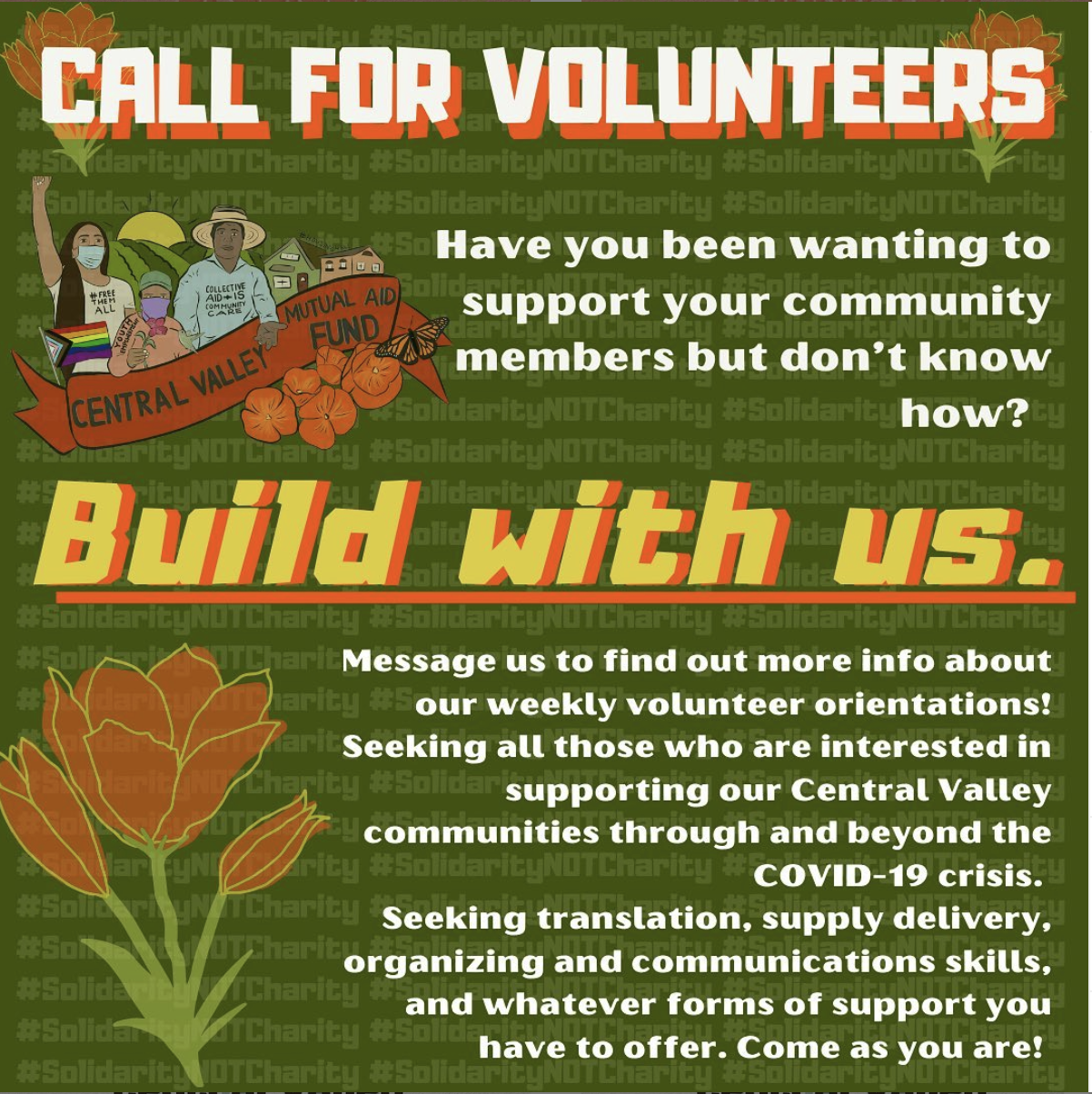 🌻We protect us.🌻When systems of power continue to fail us, our families, and the livelihoods of our communities, we come through for one another. 👨🏿‍🤝‍👨🏾👩🏼‍🤝‍👩🏾👩🏾‍🤝‍👨🏻In an especially devastating time where hope seems scarce, we beli