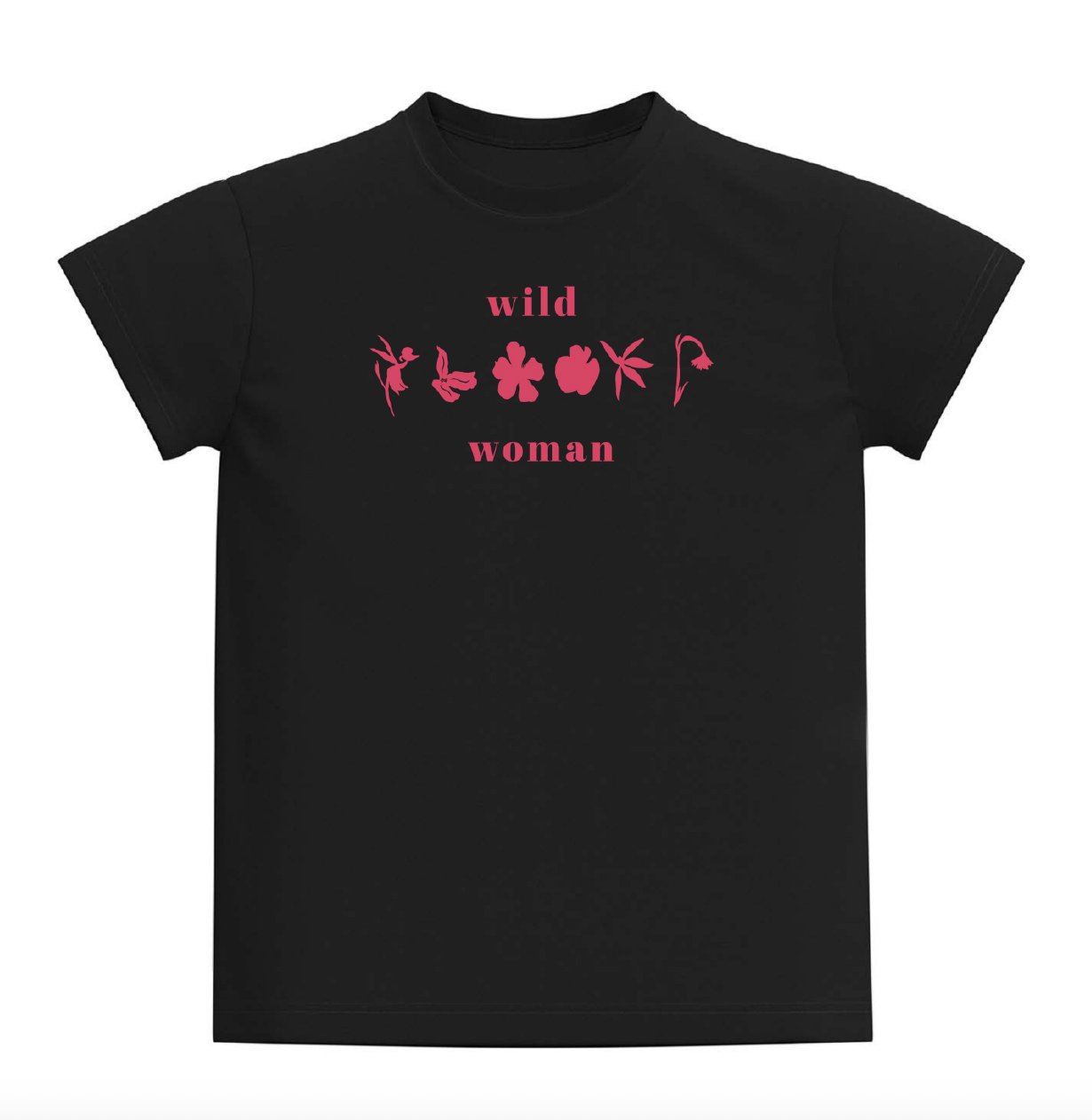 Wild flower woman pink on black.png