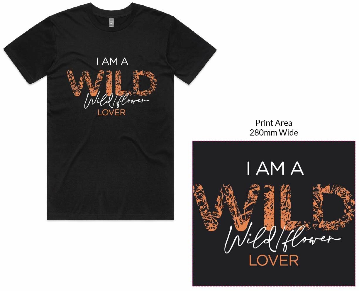 Wild_flower Lover T black Unisex.jpeg