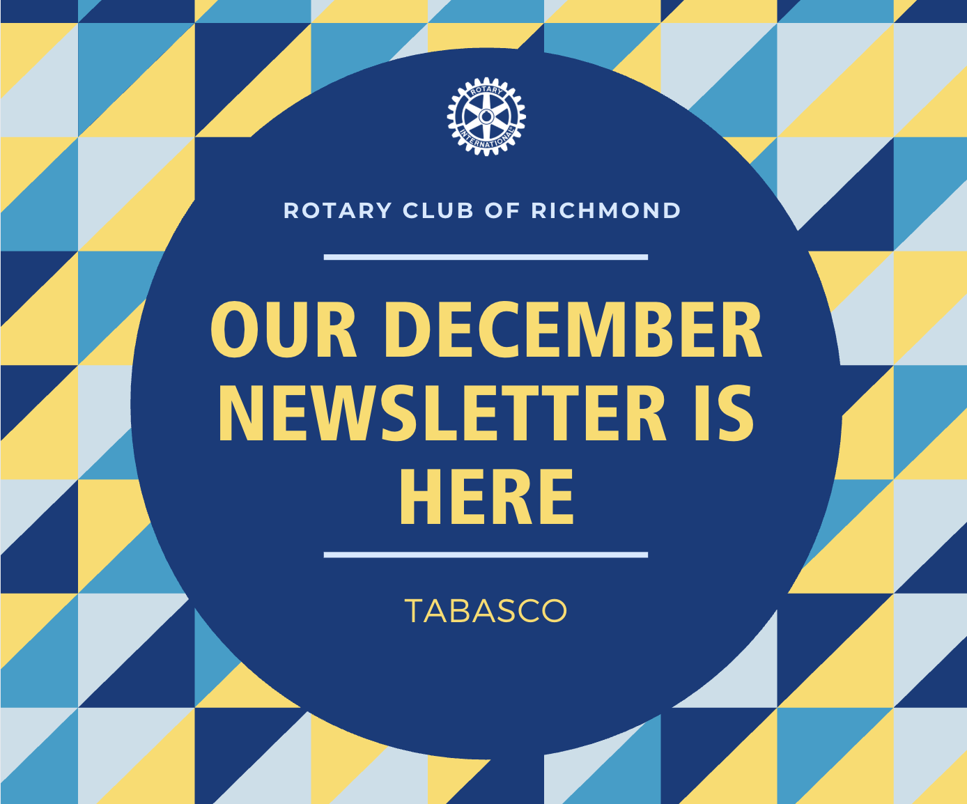 December 2025 Tabasco Newsletter