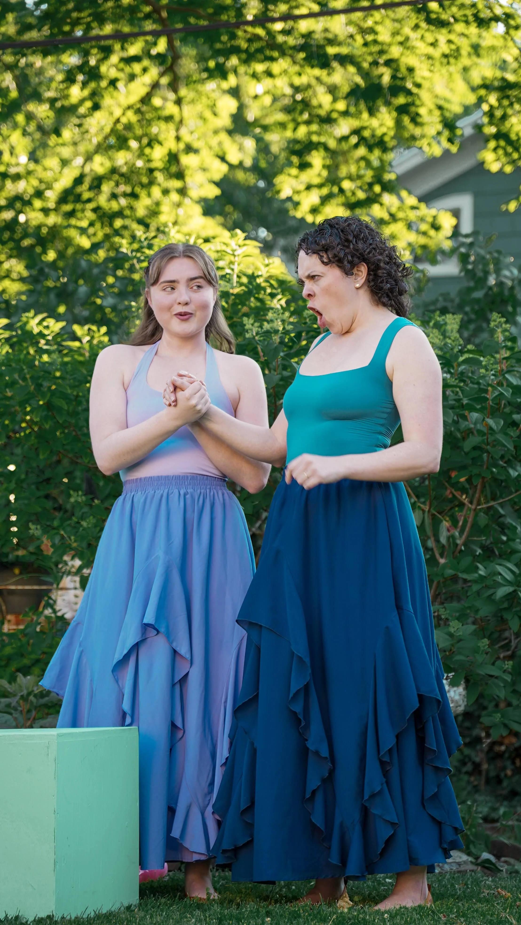 Kai Crumley and Marissa Biondolillo in "Yalla Bitch" 2026 Photo: Vivid Frames Media