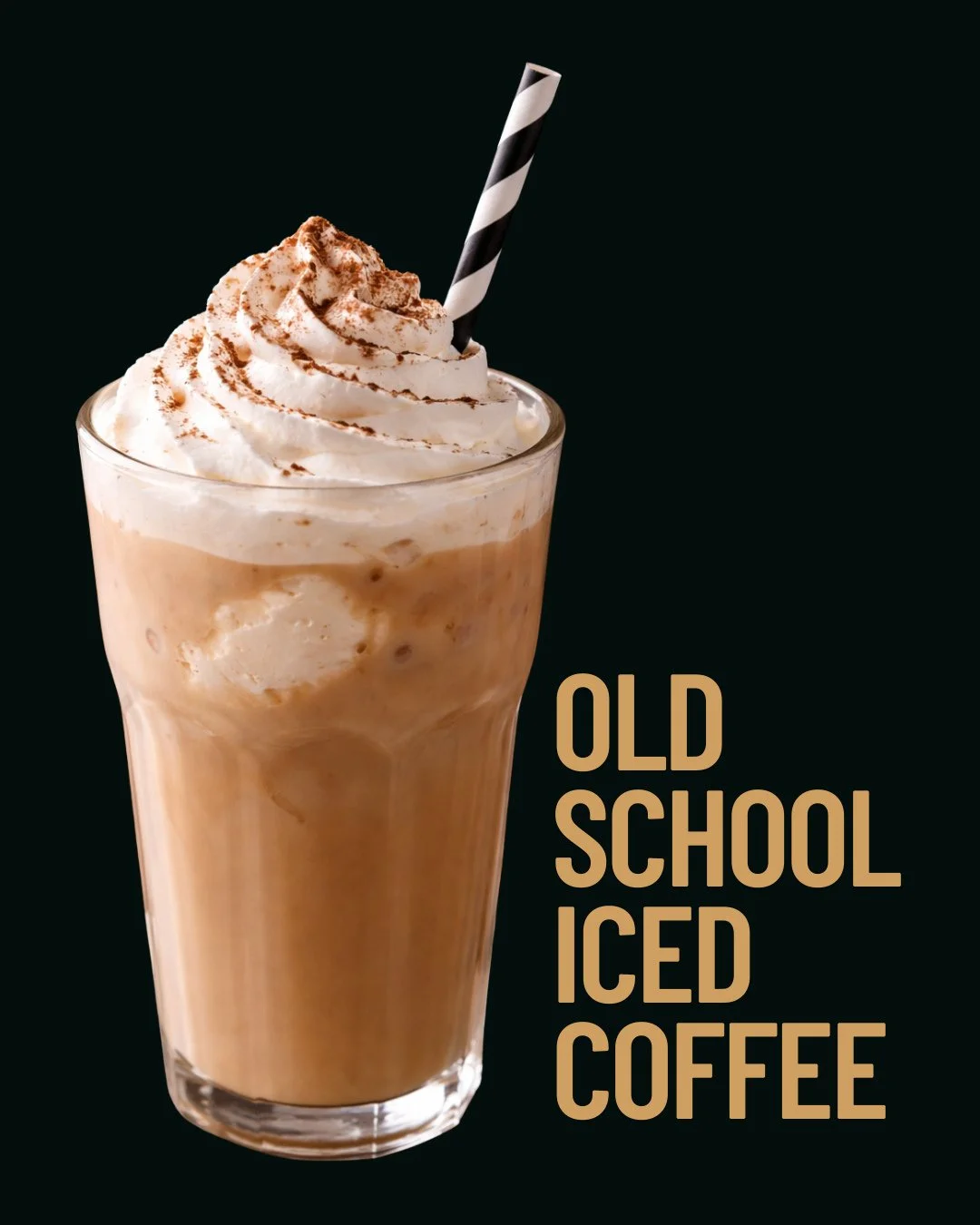Remember when iced coffee came with ICE CREAM, not just ice?⁠
⁠
Before iced lattes took over, this was the real treat&hellip; coffee, milk, a scoop of vanilla ice cream melting through it all, topped with freshly whipped cream and a dusting of chocol