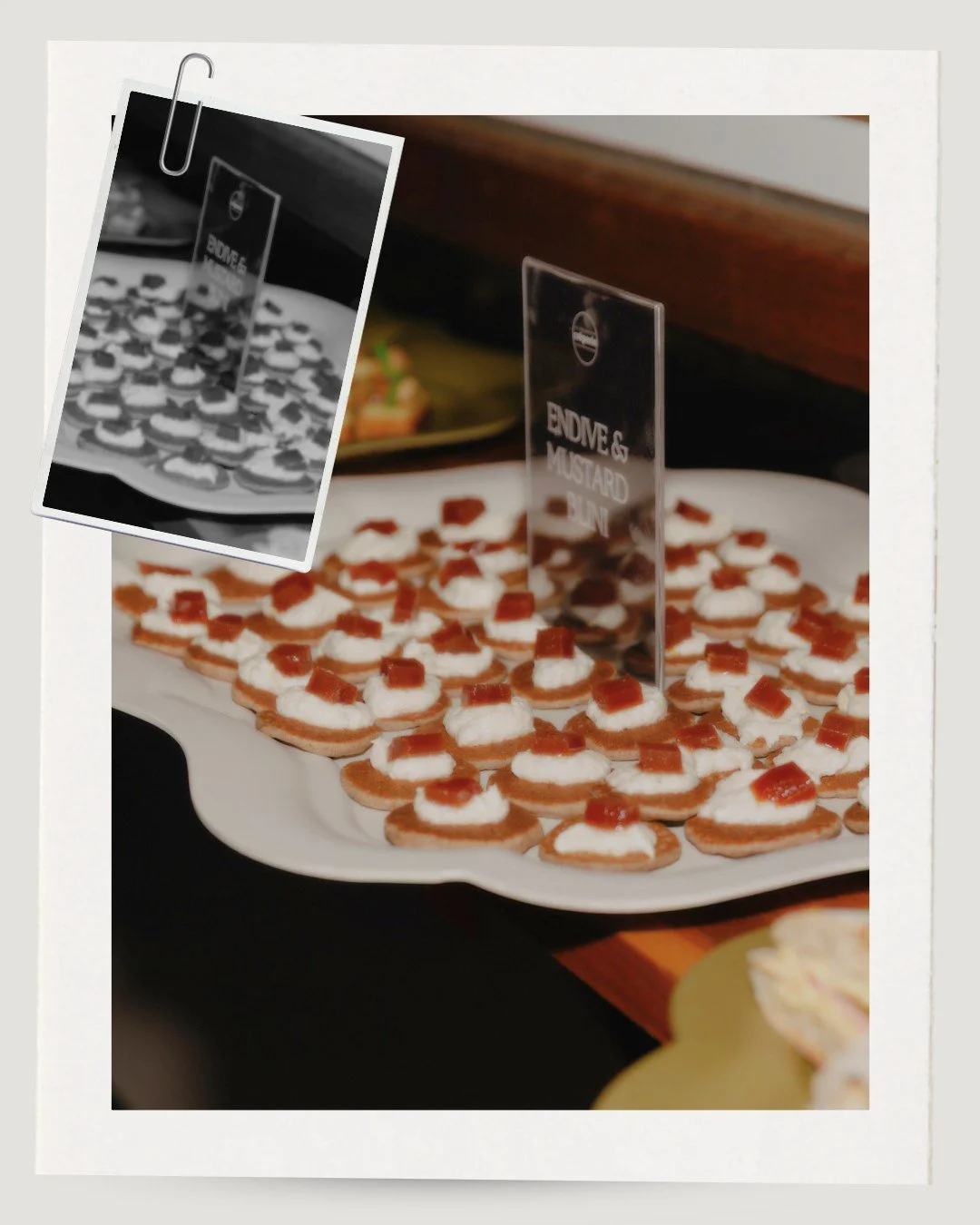 A refined savoury touch, beautifully served.

Our French canap&eacute; selections are designed to complement your cr&ecirc;pe catering experience, adding balance, variety and a little extra indulgence to your event. Thoughtfully crafted and elegantly