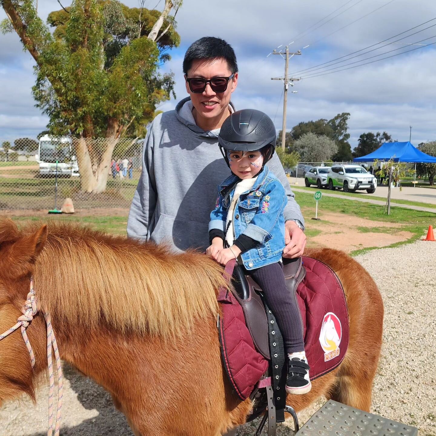 Free Pony rides for the kids available thanks to @mildurahorseridingschool