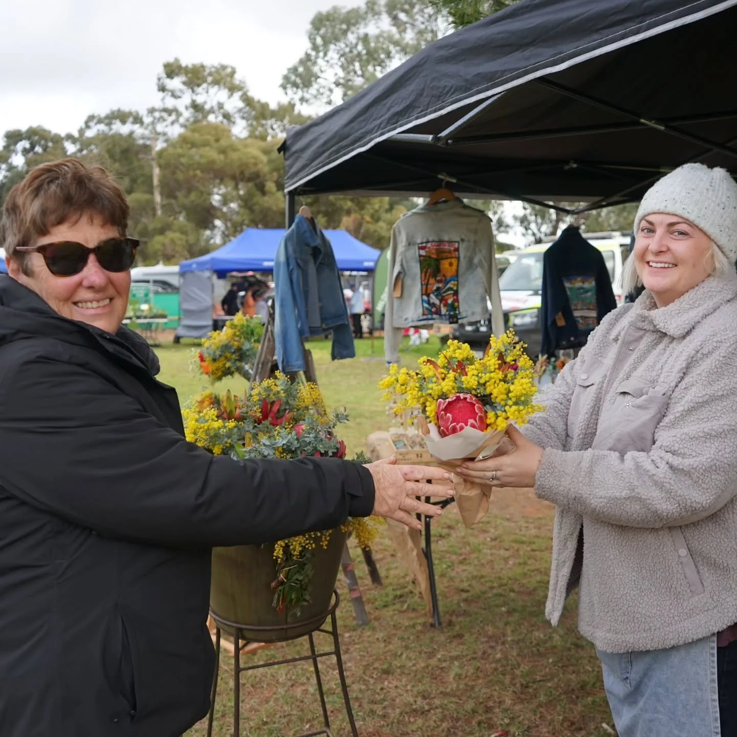 Well, the weather wasn't the best. However, we had a fabulous day at the 16th Mallee Almond Blossom Festival for 2025.  Thank you to everyone who came and braved the weather. 

All our stallholders, we hope you had a wonderful day. 

Our sponsors, yo