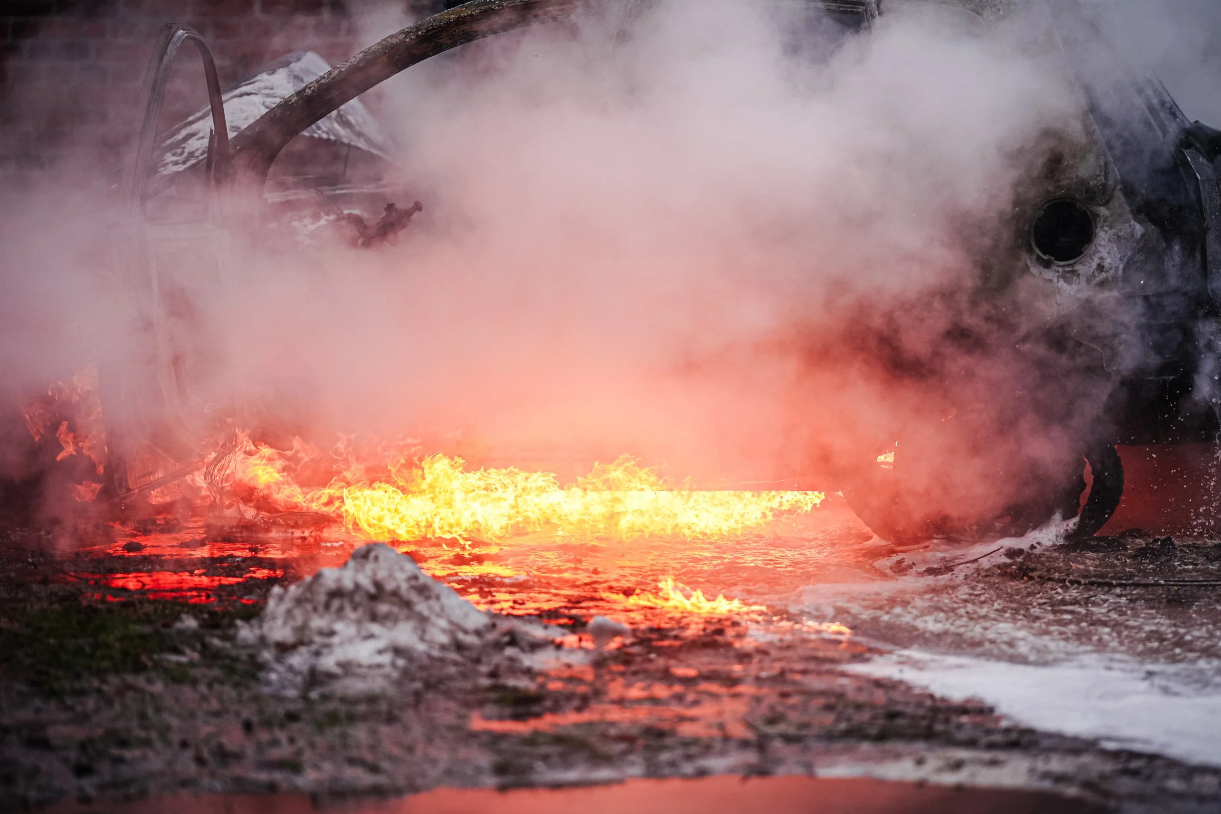 PKW-Brand in Ammersbek