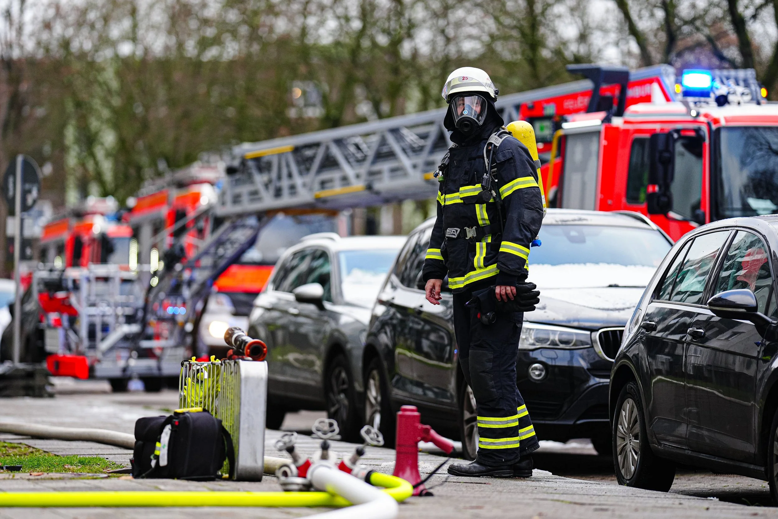 Wohnungsbrand in Hamburg-Billstedt