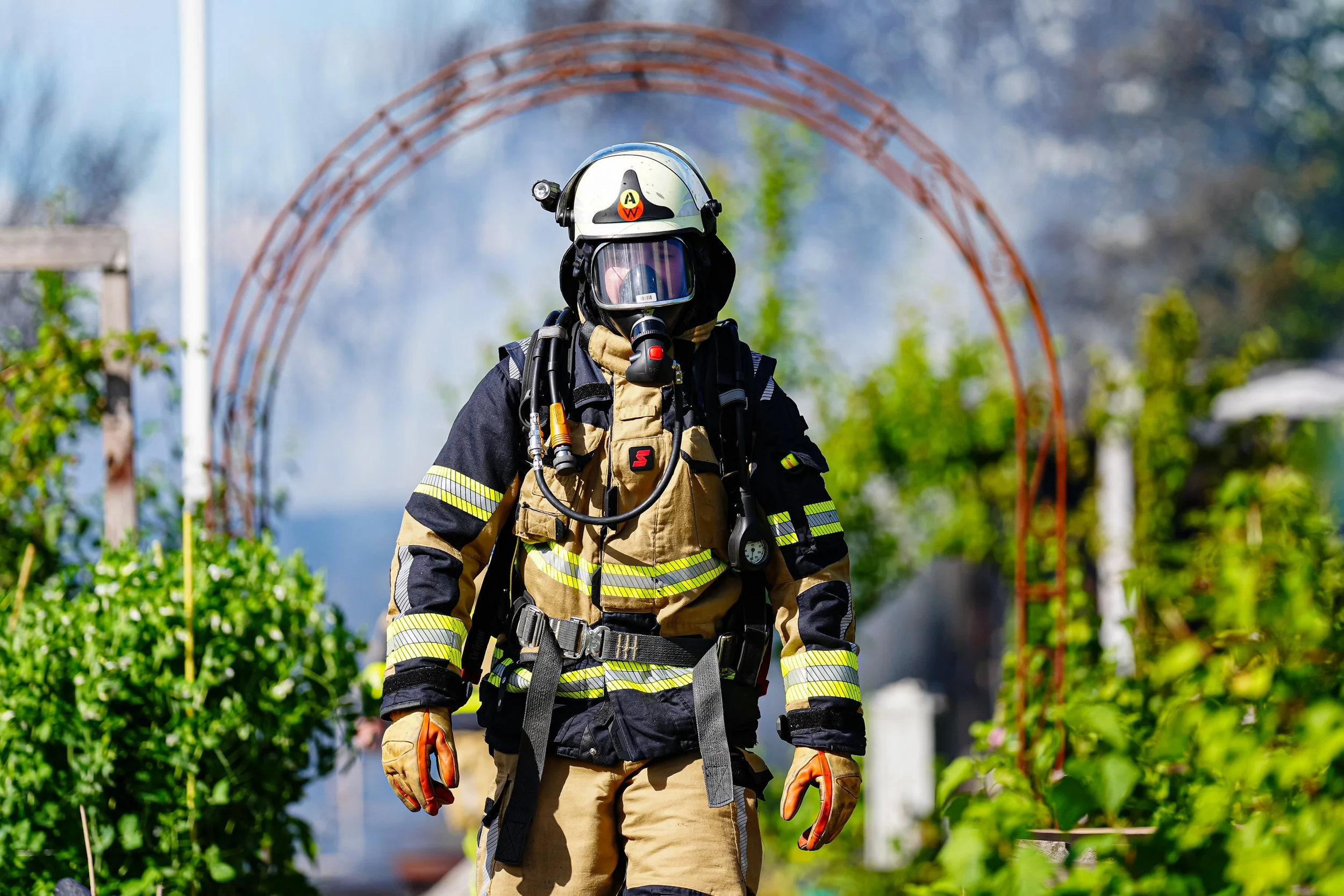 Laubenbrand in Bargteheide