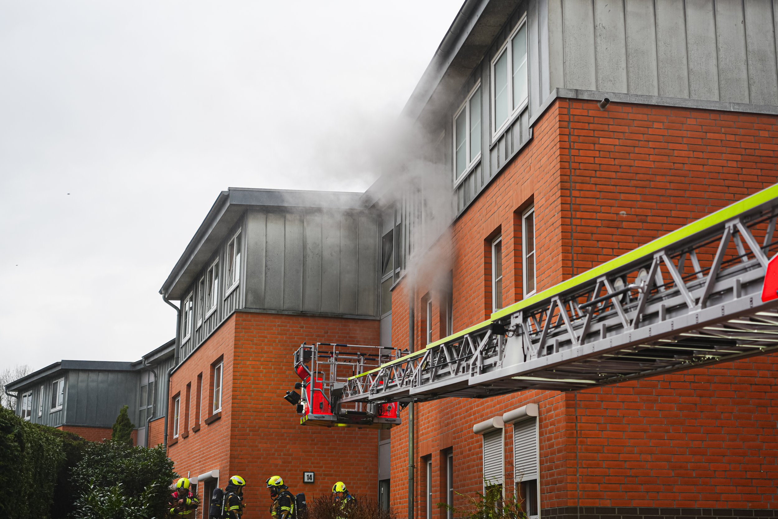 Wohnungsbrand in Ahrensburg
