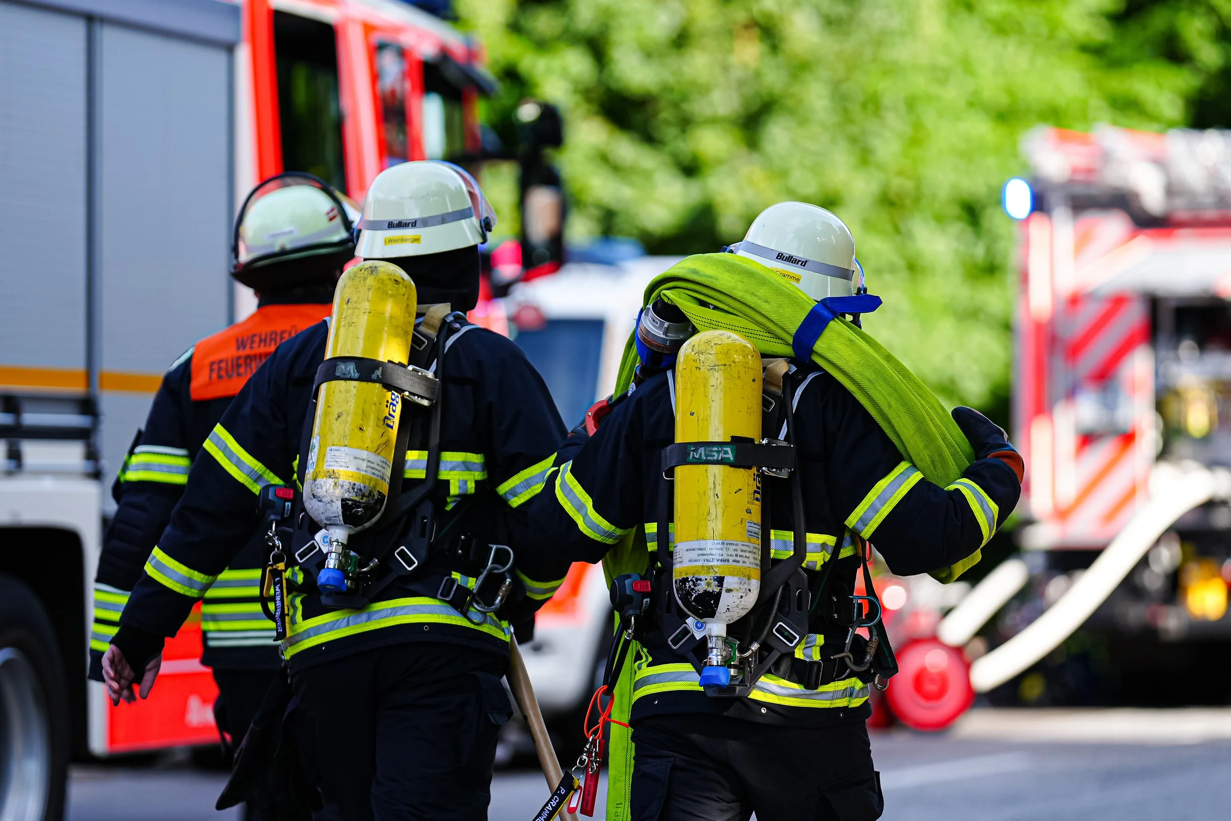 Dachstuhlbrand Hamburg-Sasel