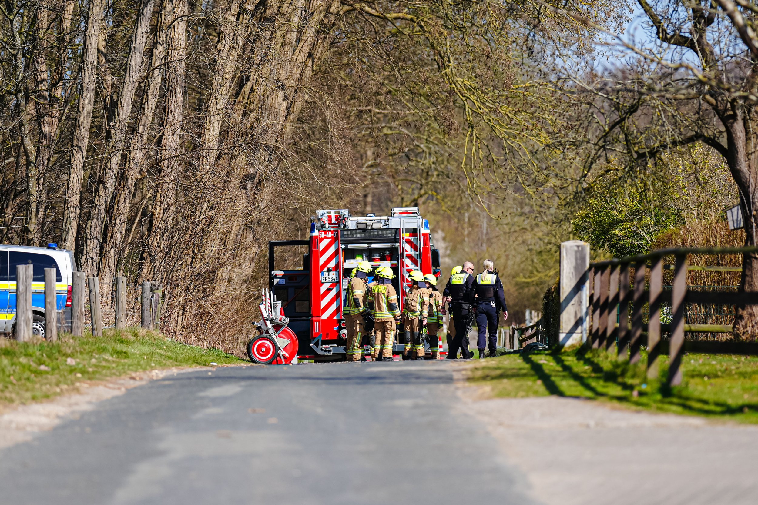 Explosion in Tremsbüttel