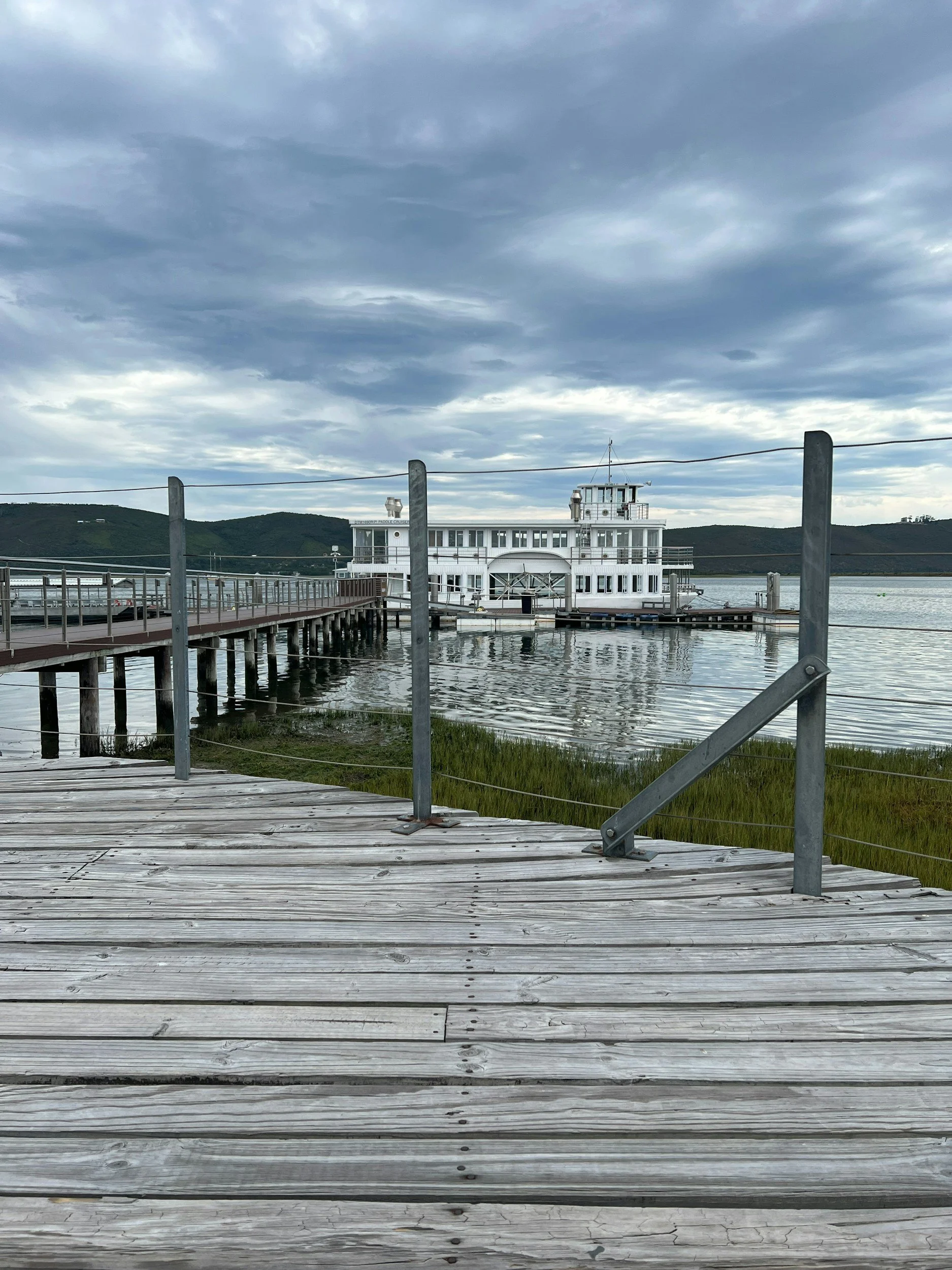 view of knysna lagoon and waterfront