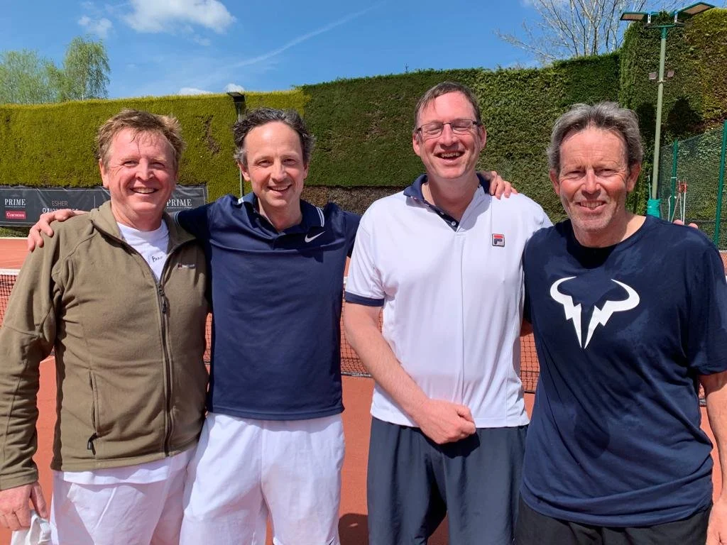 Victory for Mens O50s and O45s in National Tennis leagues