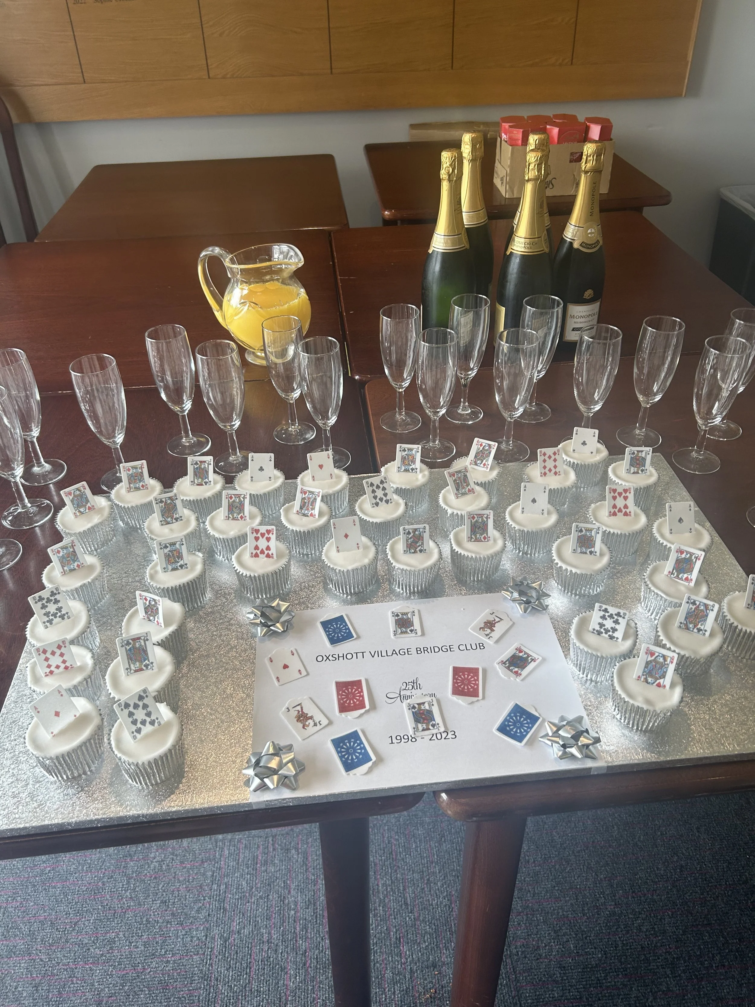 Oxshott Bridge Club celebrate 25 Years!