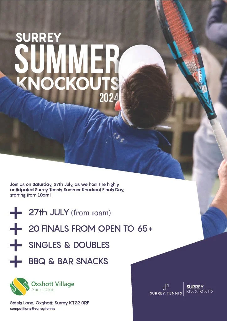 Surrey Tennis Summer Knockouts 2024