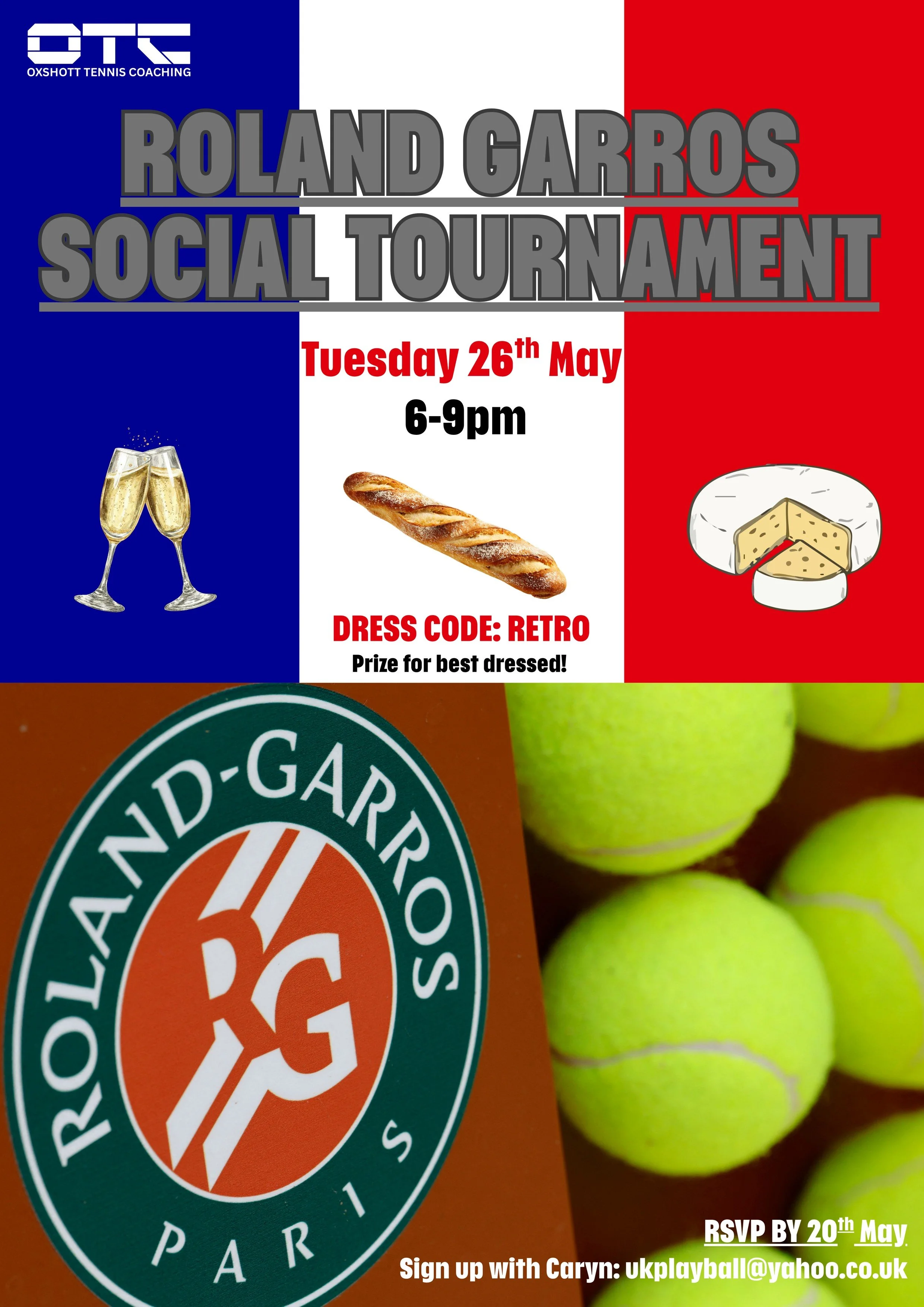 Roland Garros Tennis Social