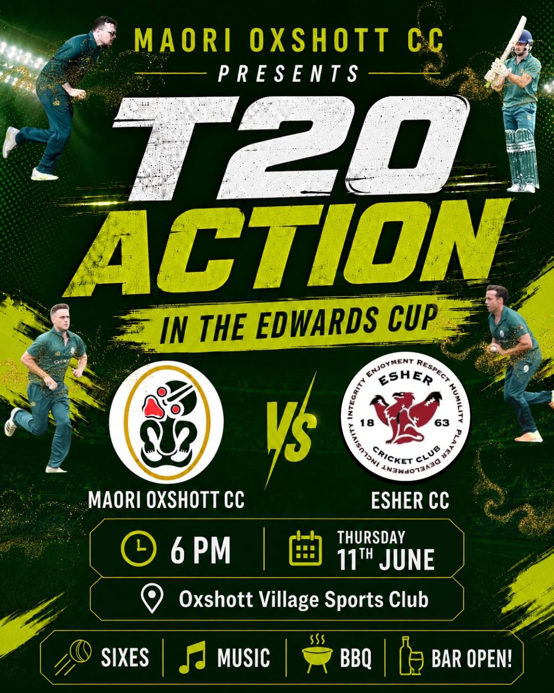 T20 Cricket returns to Oxshott