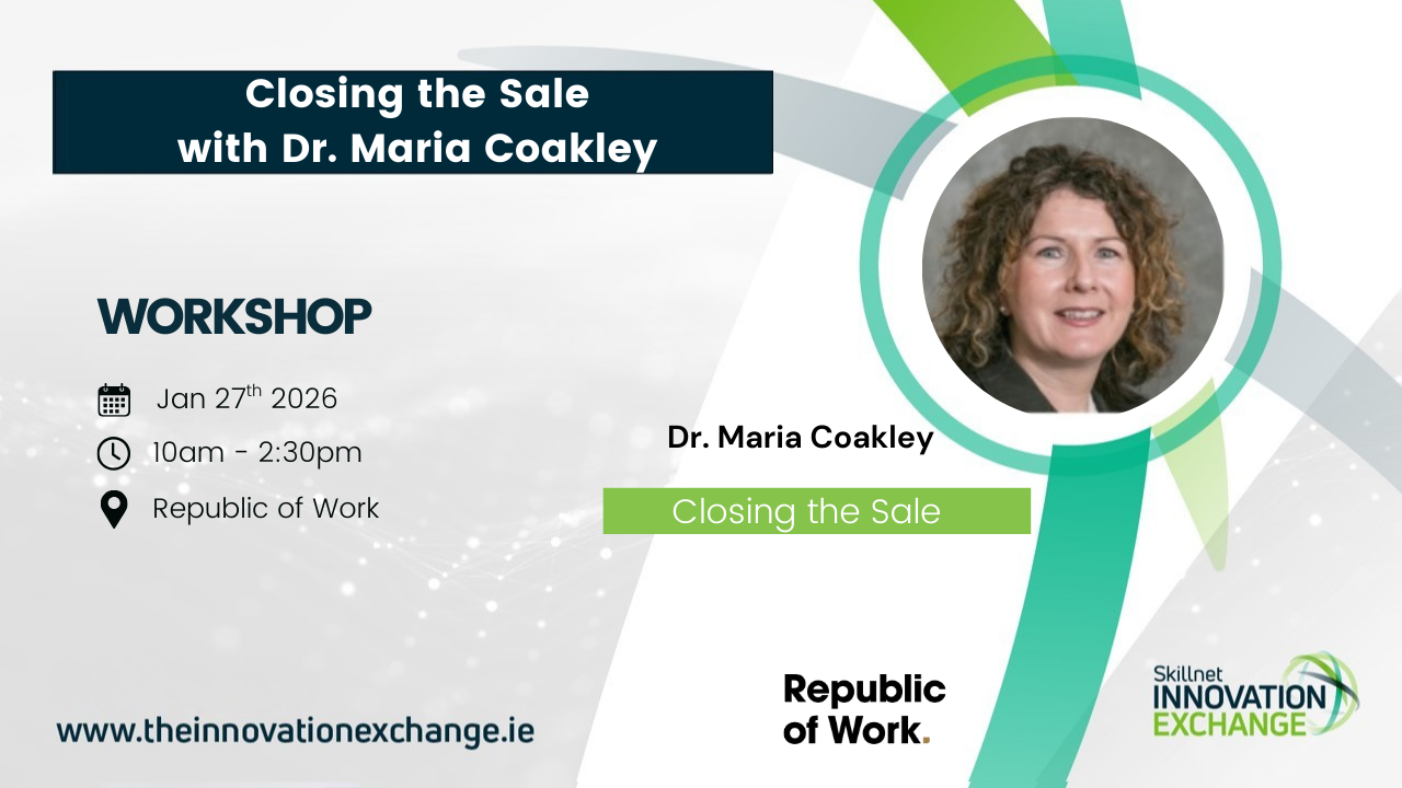 Closing the Sale with Dr. Maria Coakley