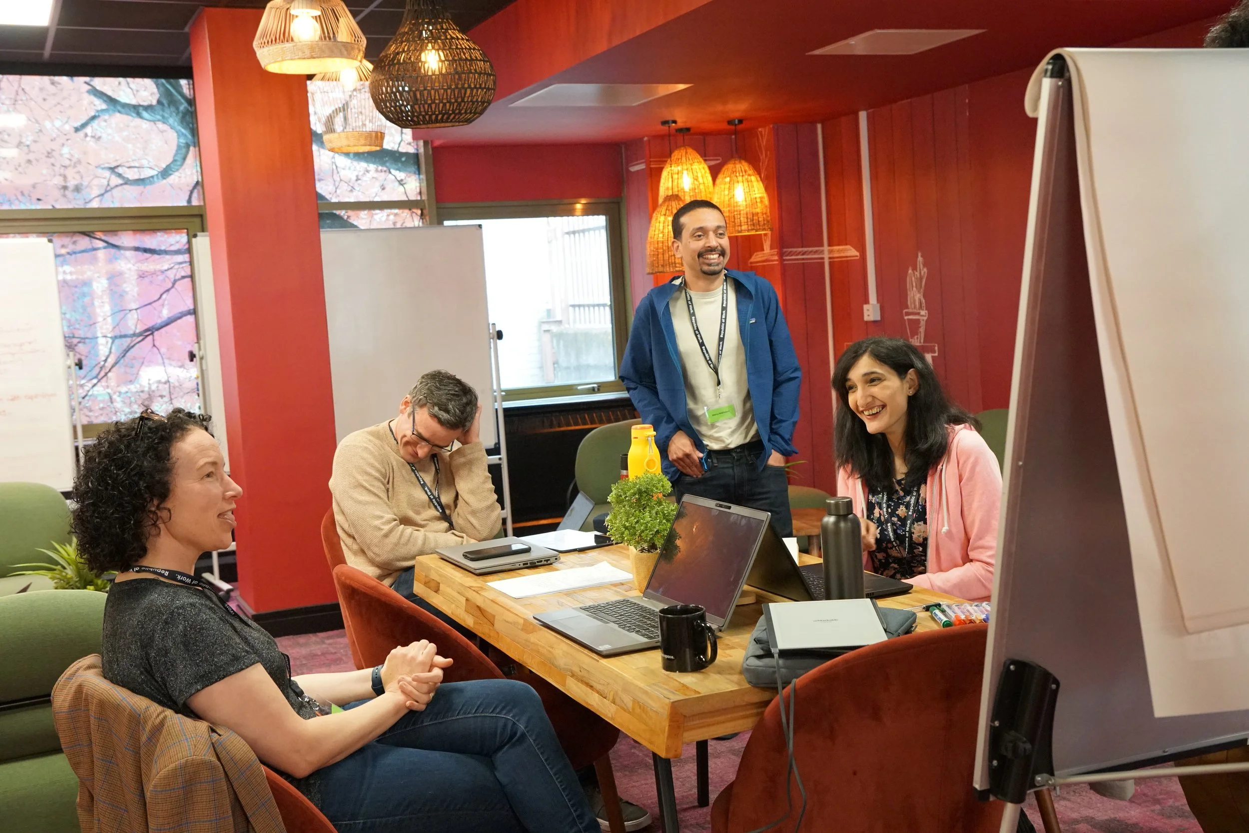 connecting in the grow room in RoW