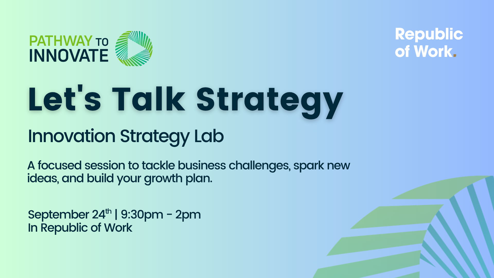 Let's Talk Strategy, Innovation Lab