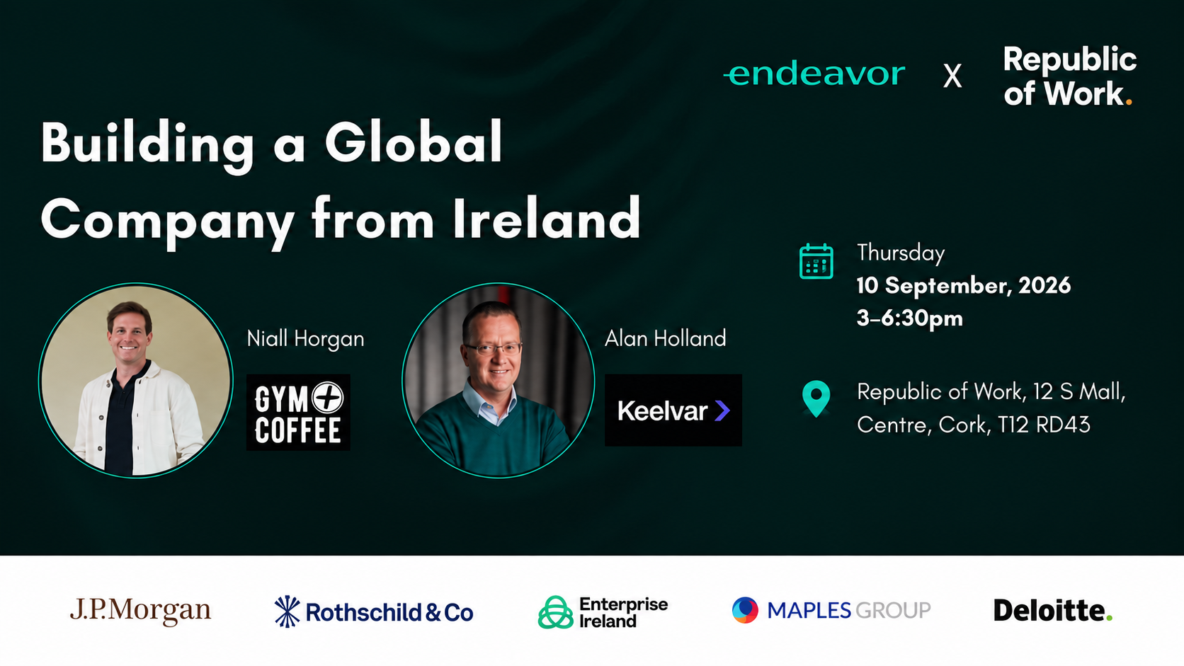 Building a Global Company from Ireland - Endeavor x Republic of Work