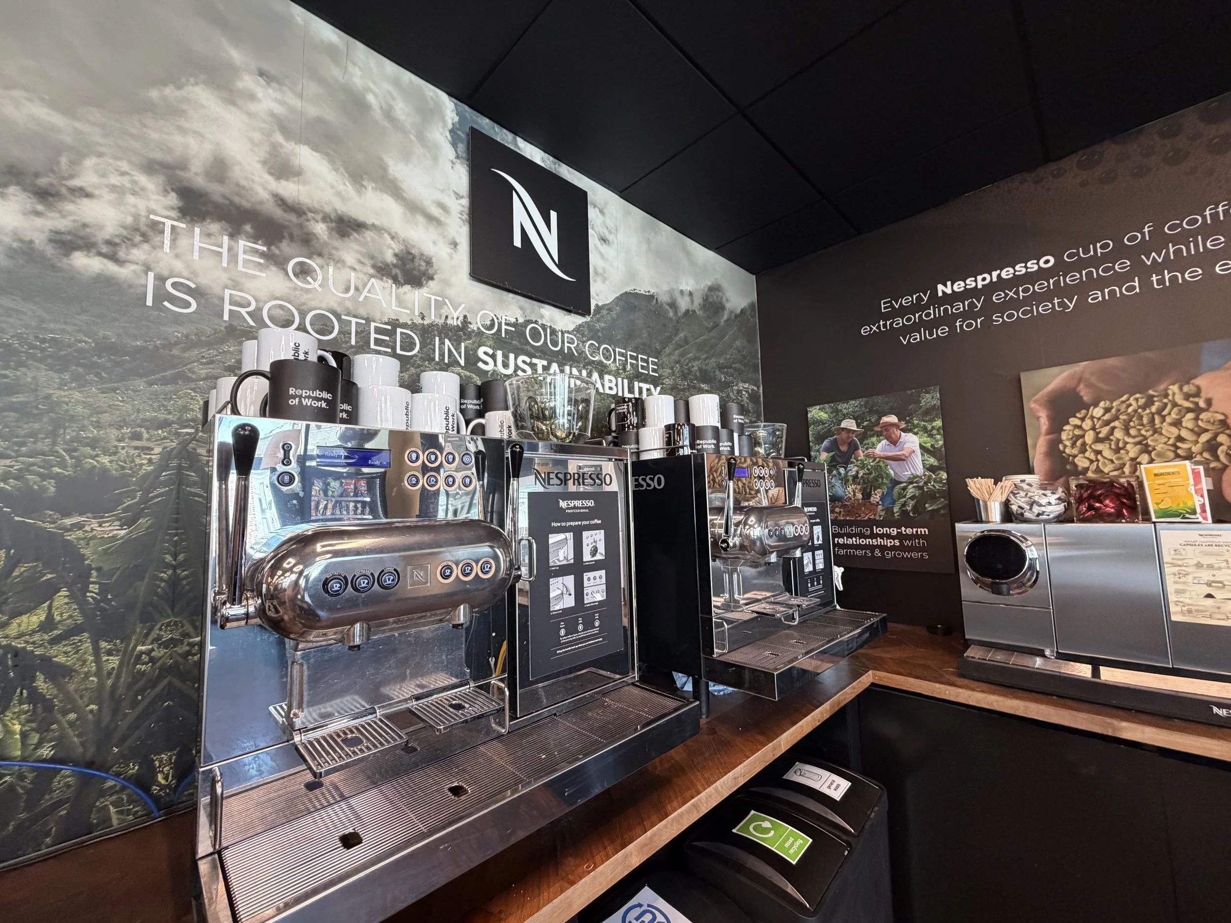 Come for the coffee. Stay for the community