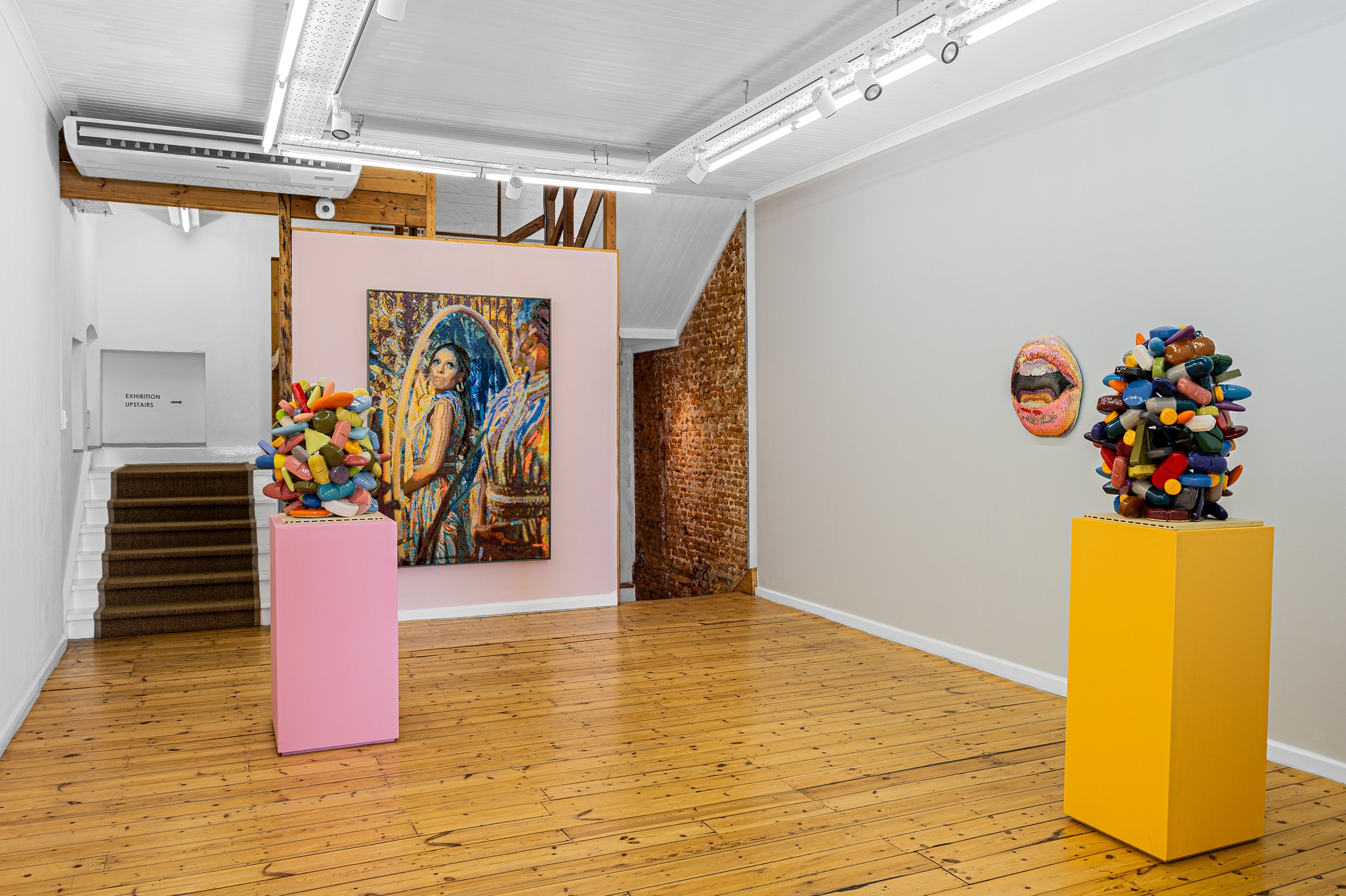 "PING!" installation view, SMAC Gallery, 2025
