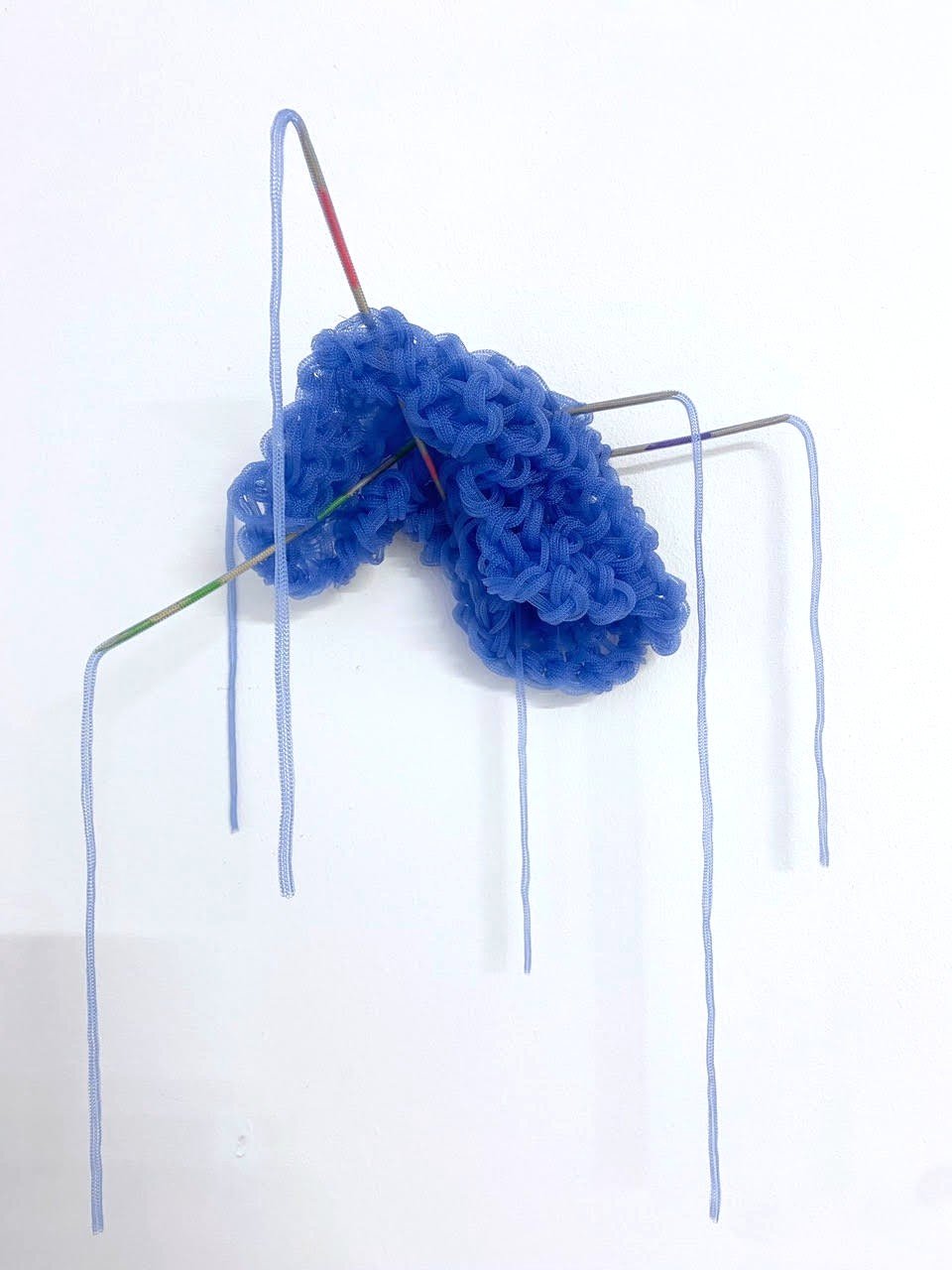 "Soft Mikado - Aqours", 2025. 38 x 30.8 x 13.8 cm