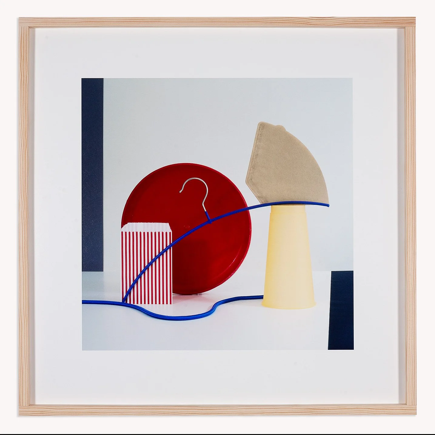 "Various Objects on Table 2", 2024. Photography. 58 x 58 cm incl frame