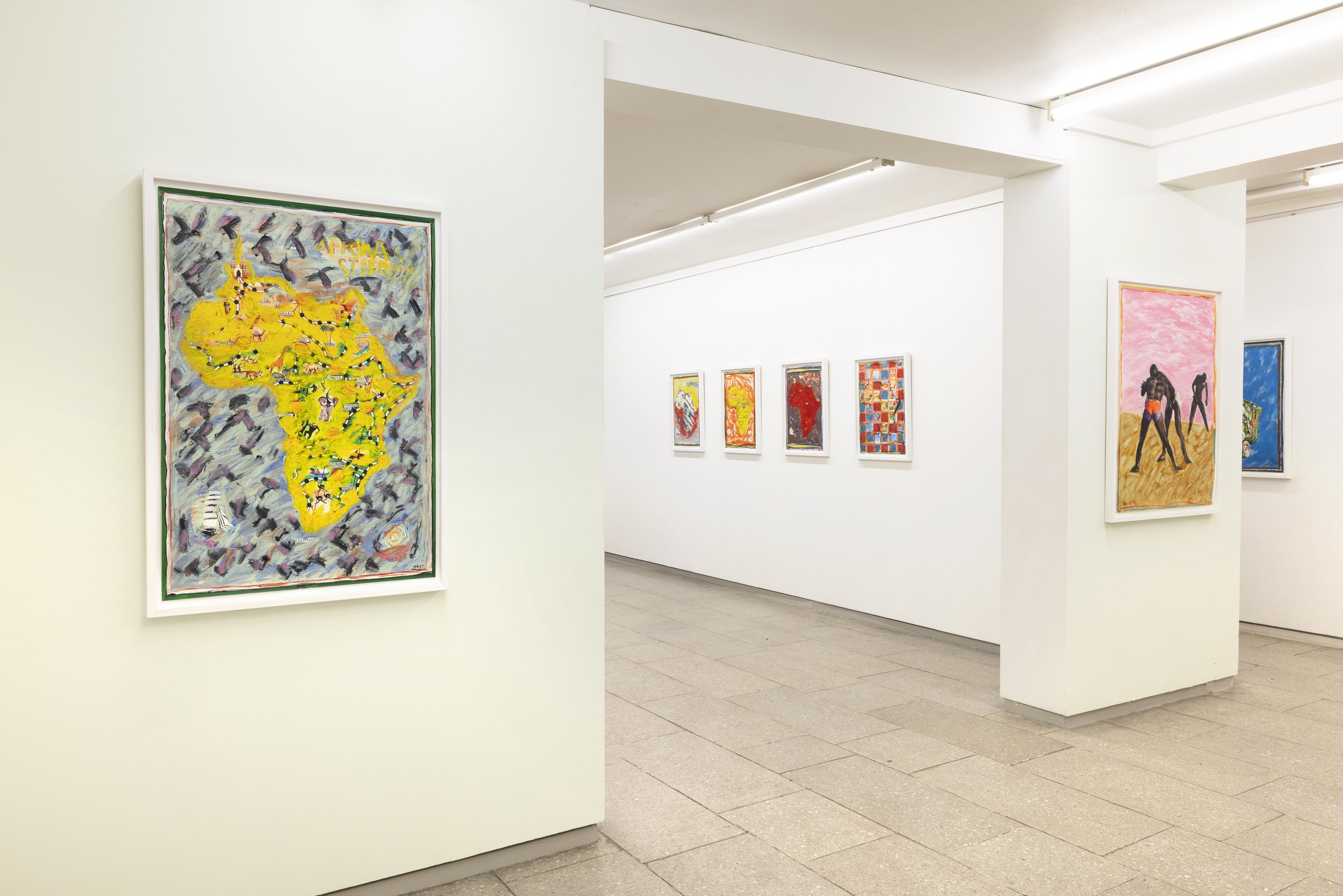 Installation view, "I Will Go Where Your Music Takes Me. Dakar, City of Migrations", SPECTA, 2025