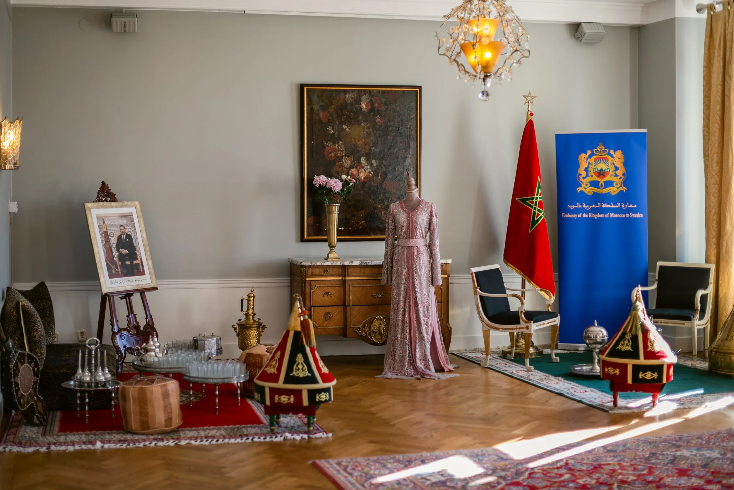 Moroccan Corner eXHIBITION FROM THE EMBASSY OF MOROCCO AND THE MINISTER OF CULTURE OF MOROCCO .jpg