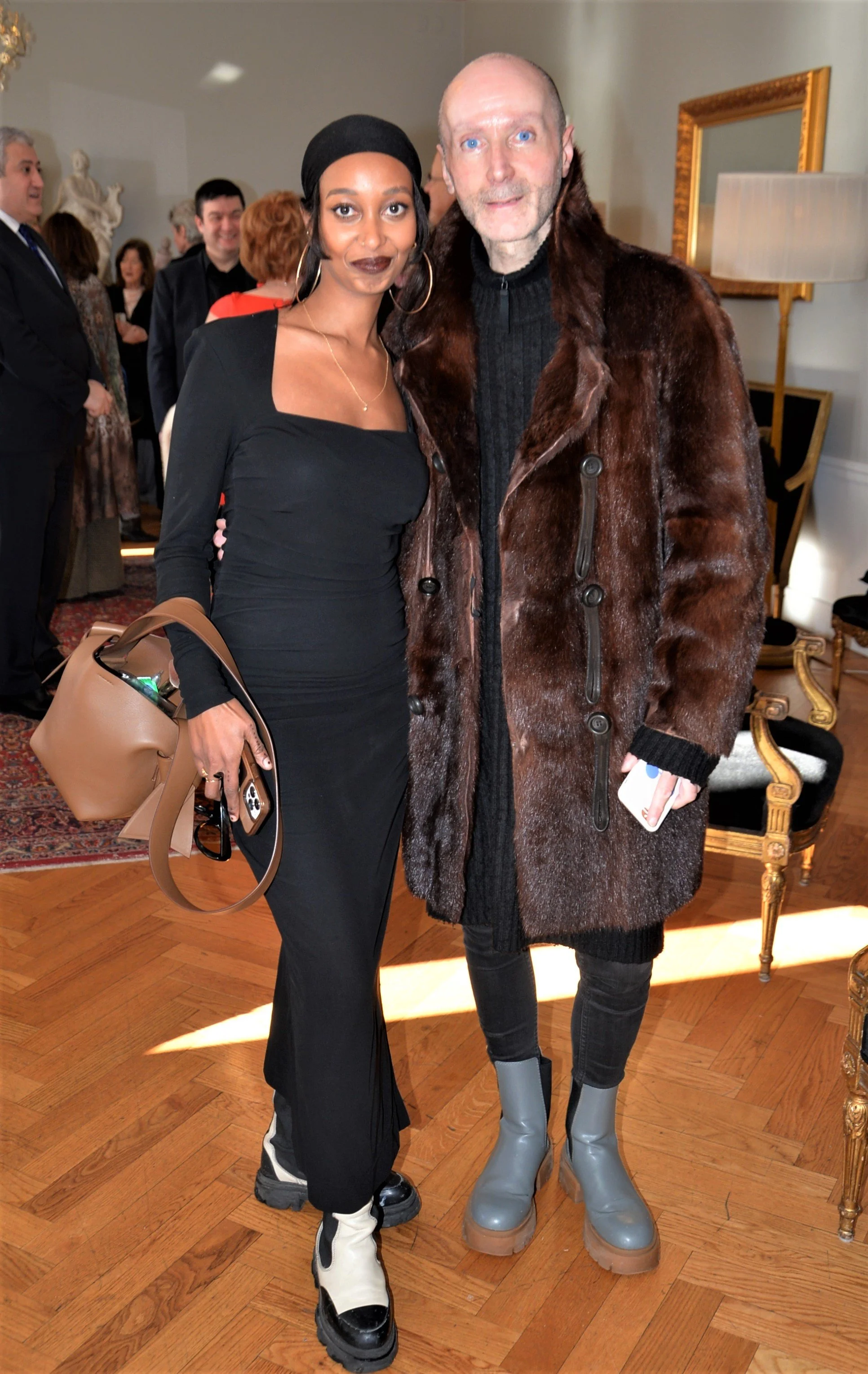 Mona Muhammad Ali - Famous model, founder of firi agency and diversity and inclusion editor vogue - With Antonio Vinciguerra.jpeg