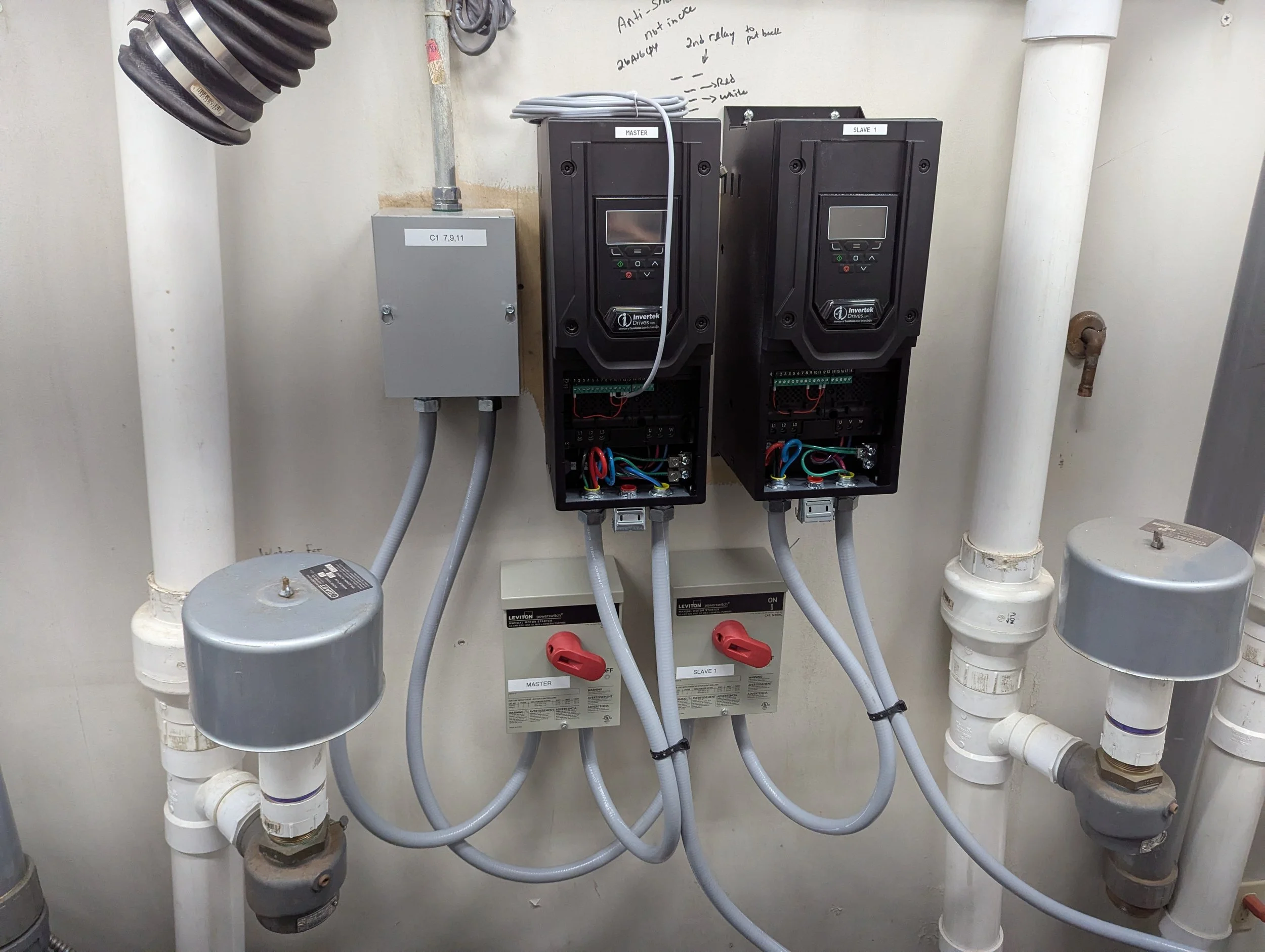Dental Vac Pump VFD Upgrade