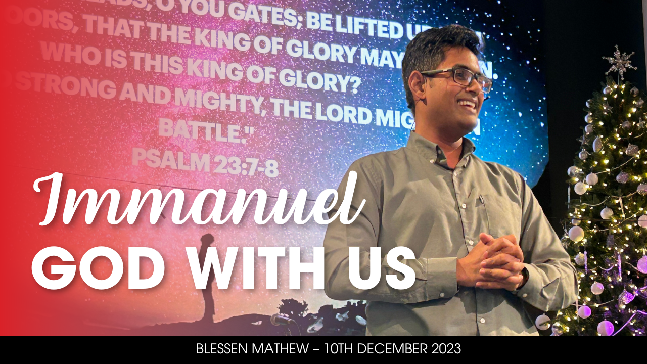 Immanuel God With Us