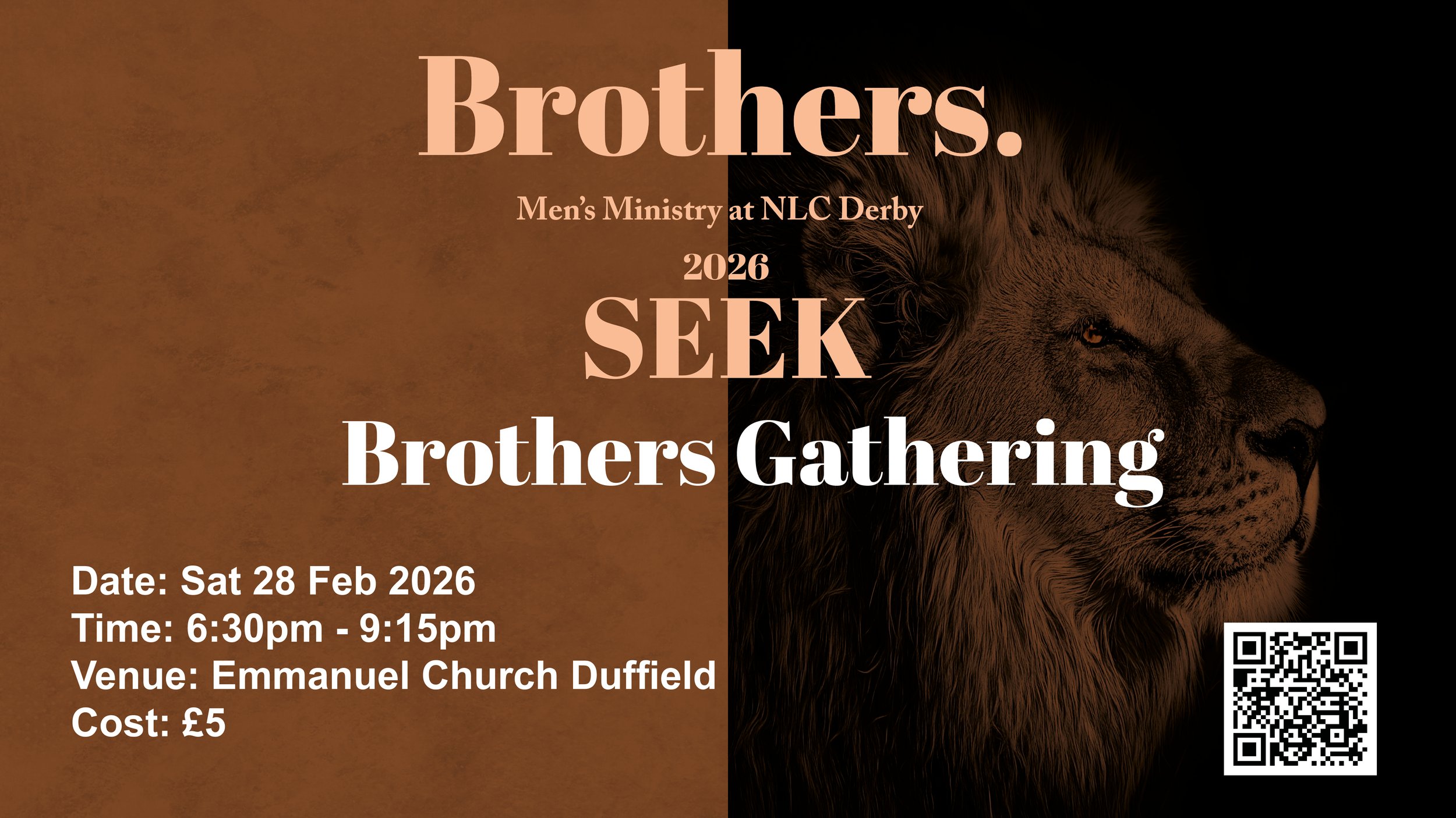 BROTHERS Gathering - 28th February @ 6:30pm