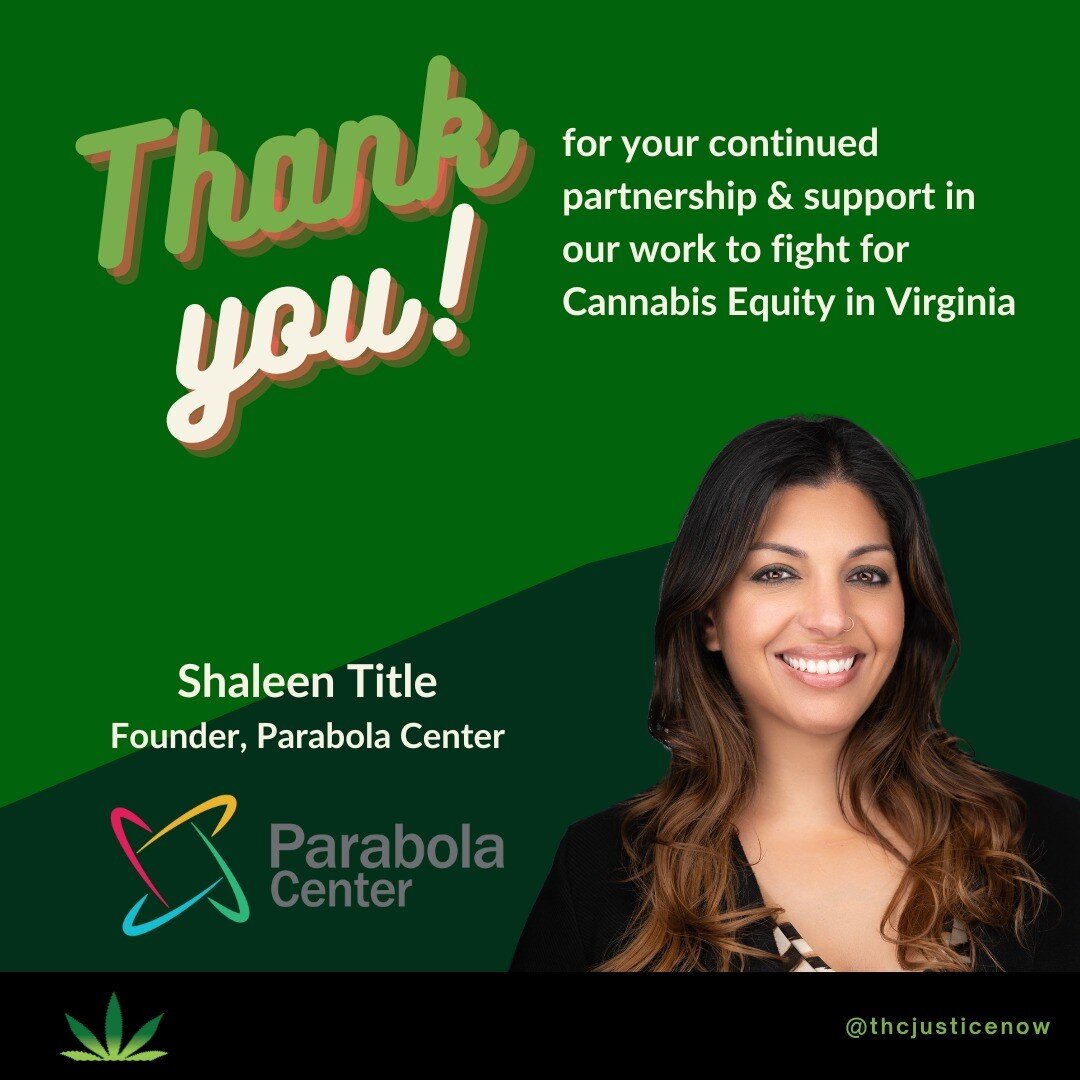 #friendshipfriday We'd like to take this moment to honor the work of our partners @shaleentitle and @parabolacenter. Thank you for supporting us in the fight for #cannabisequity in #Virginia. 

Have you read our recent joint oped piece in @rtdnews &q