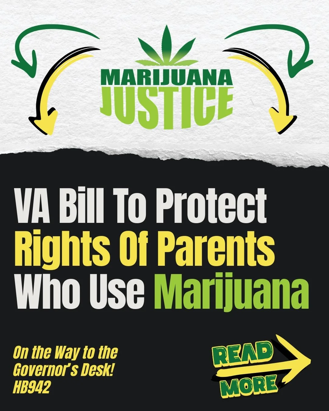 Call or write the Governor and ask her to sign HB942!  Email the Governor at Abigail.Spanberger@governor.virginia.gov  or call 804-786-2211.

@clarkfordelegate &rsquo;s HB942 to protect the rights of parental rights is headed to the Governor for her 