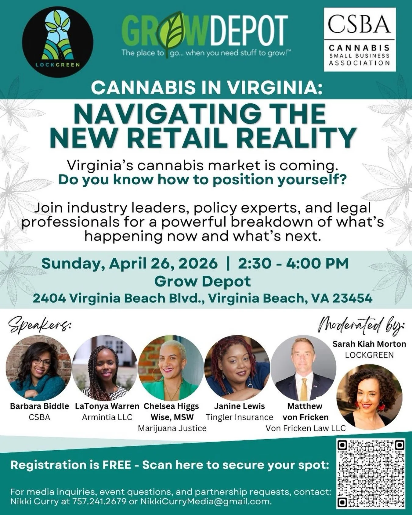 TAP IN! Join industry leaders, policy experts, and legal professionals for a powerful breakdown of what&rsquo;s happening now and what&rsquo;s next.