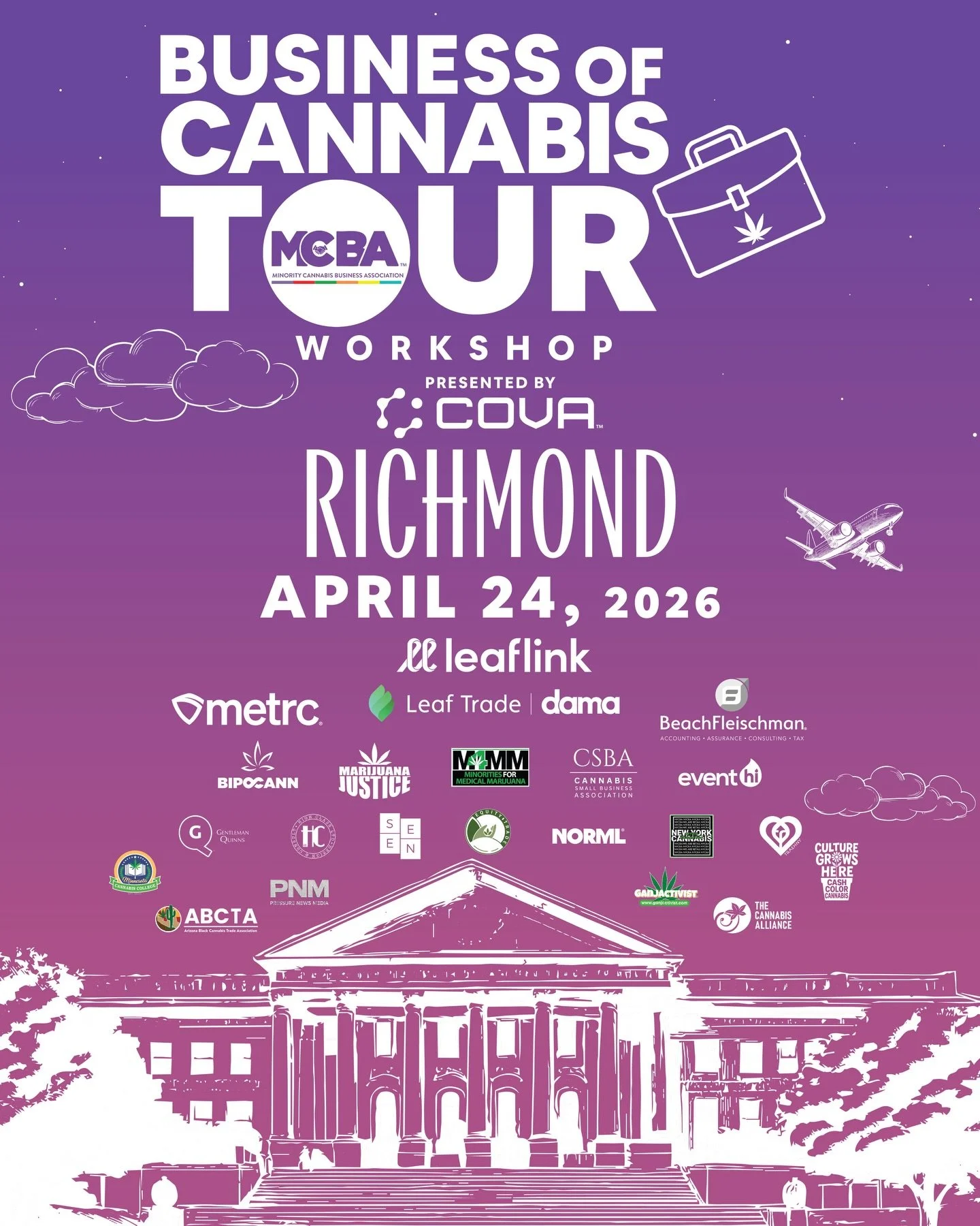 Join the Minority Cannabis Business Association (MCBA) &mdash; in partnership with BIPOCann &mdash; for a hands-on workshop designed to help entrepreneurs, professionals, and ecosystem partners prepare for Virginia&rsquo;s emerging adult-use cannabis