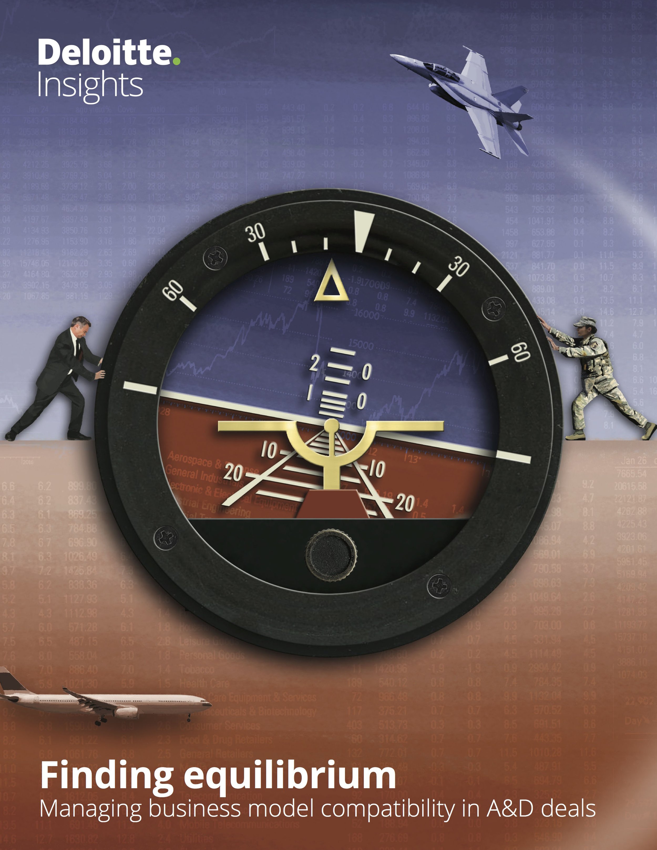 DELOITTE INSIGHTS cover - Finding Equilibrium
