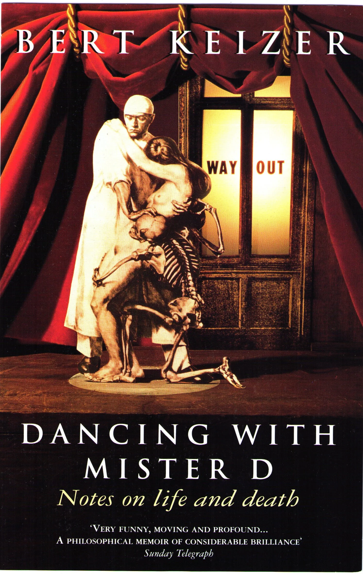 DANCING WITH MISTER D - Book jacket illustration - Doubleday