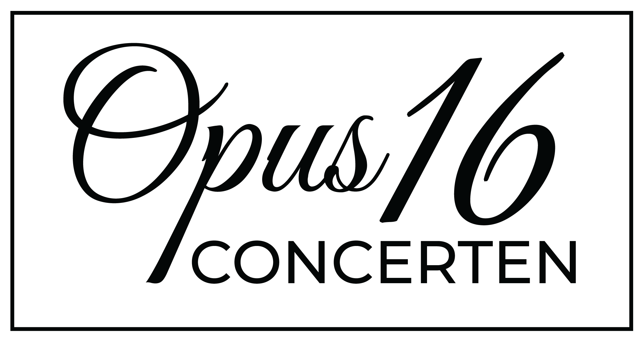 STICHTING OPUS 16 CONCERTEN logo