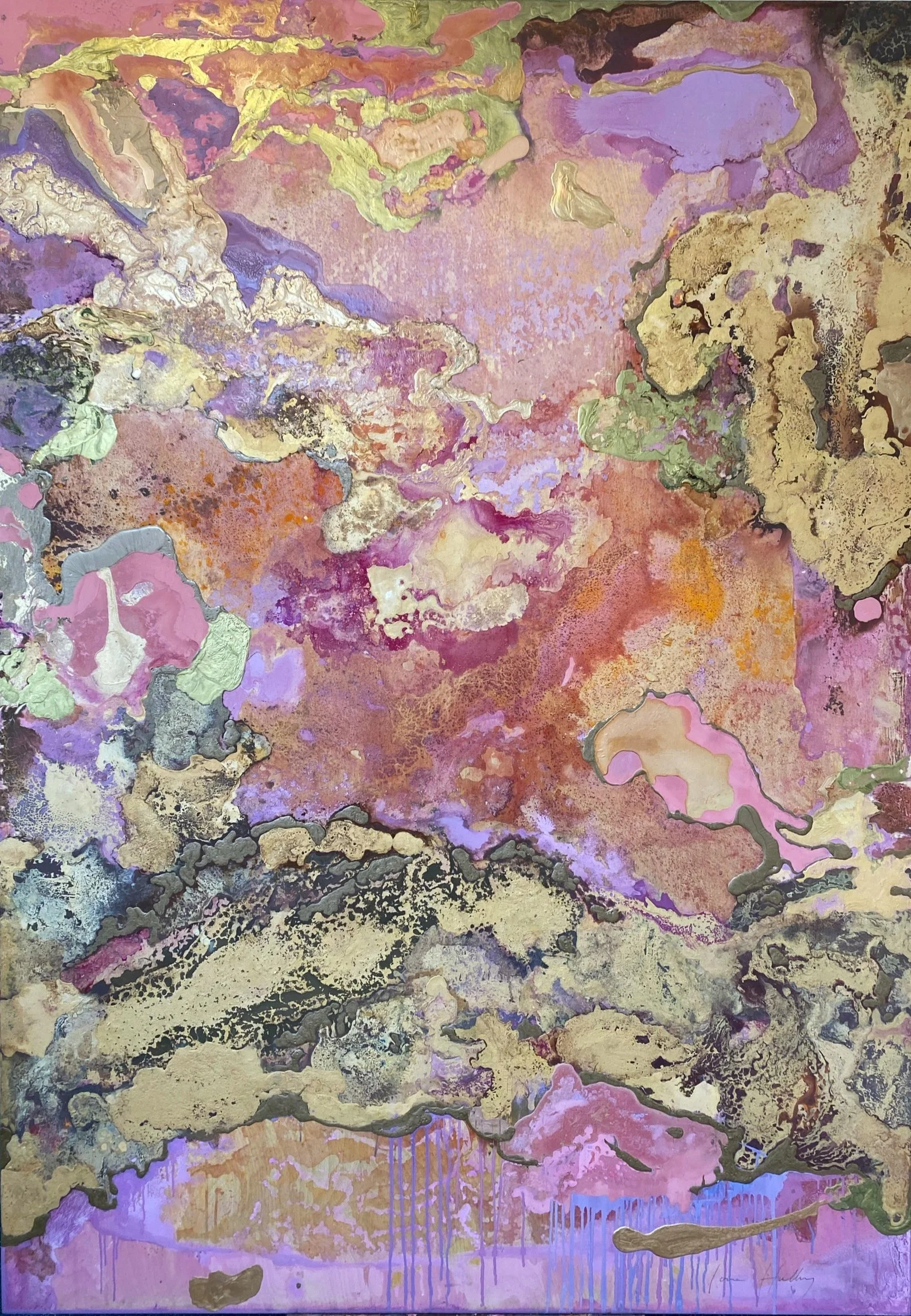 Phantasmagoria, 2022
Mixed media on wood
170 x 120 x 5 cm  