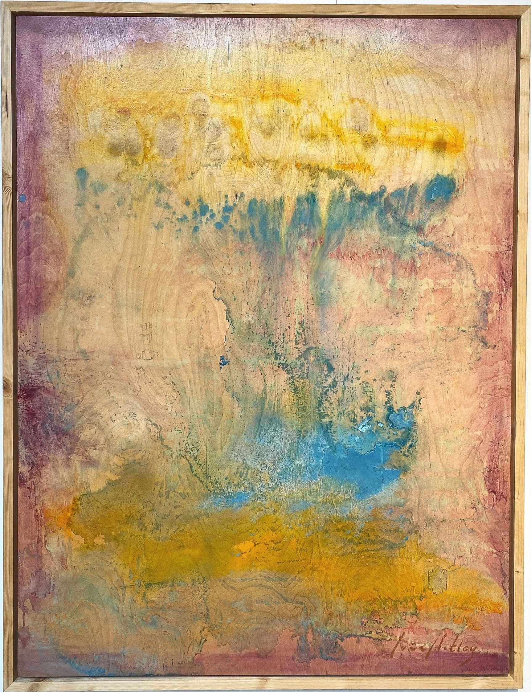 As Above so Below, 2020
Mixed media on wood
120 x 90 x 5 cm 