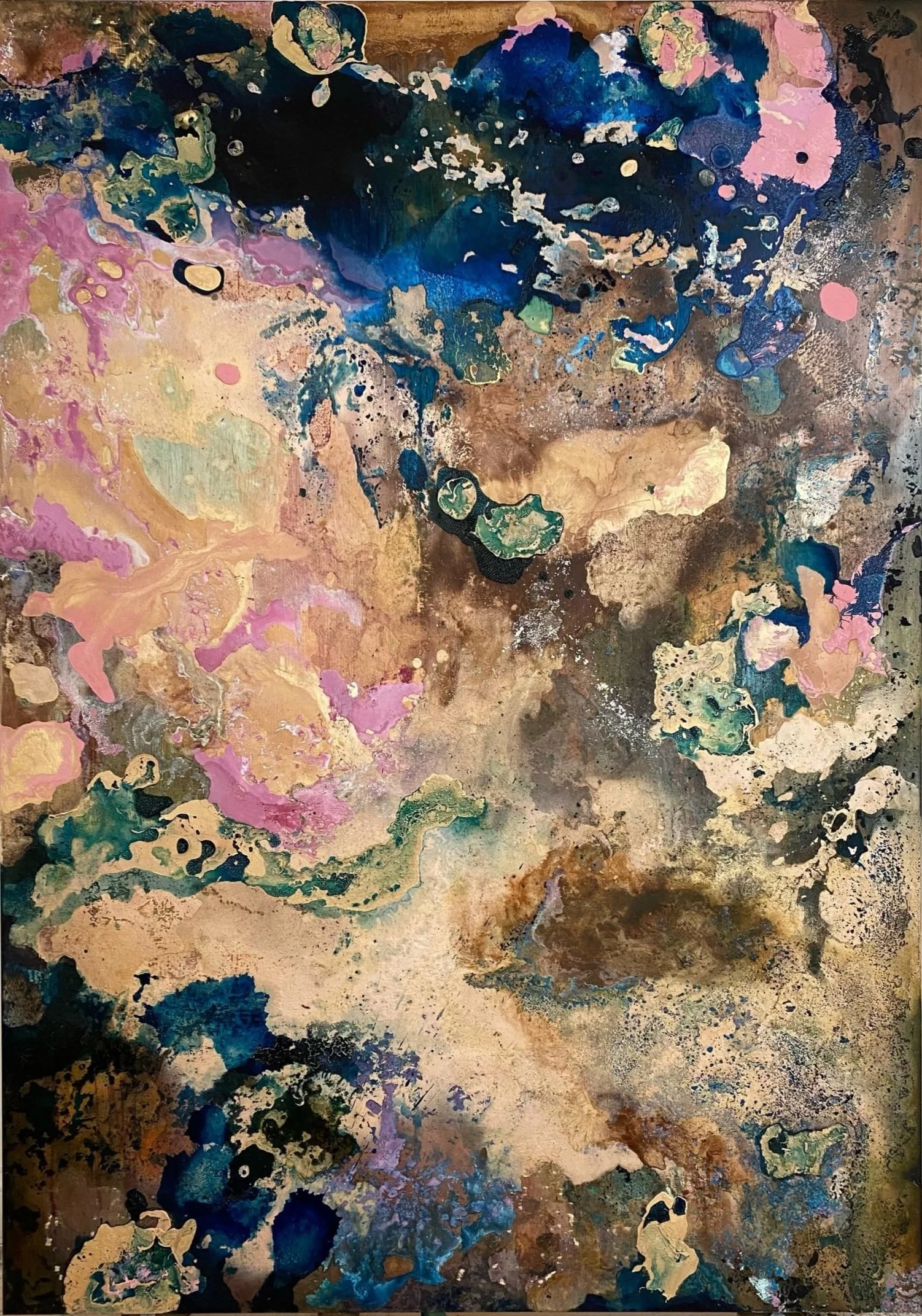 Bacchanalia, 2022
Mixed media on wood
170 x 120 x 5 cm  